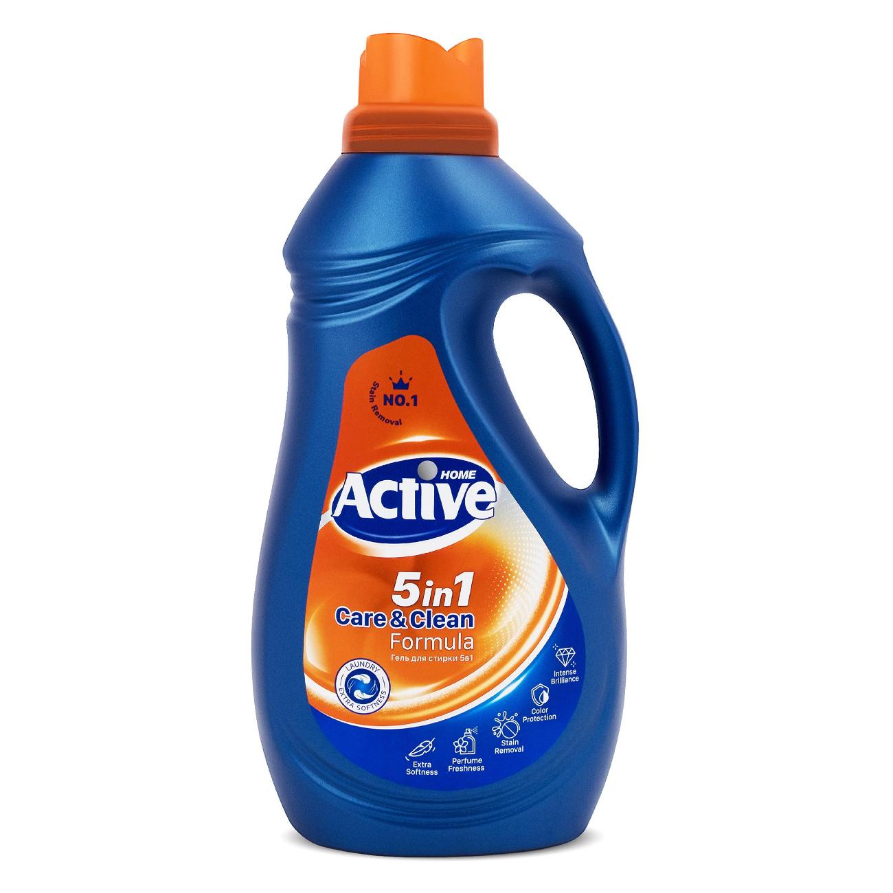 Изображение товара Гель для стирки ACTIVE 5 в 1, 2 л