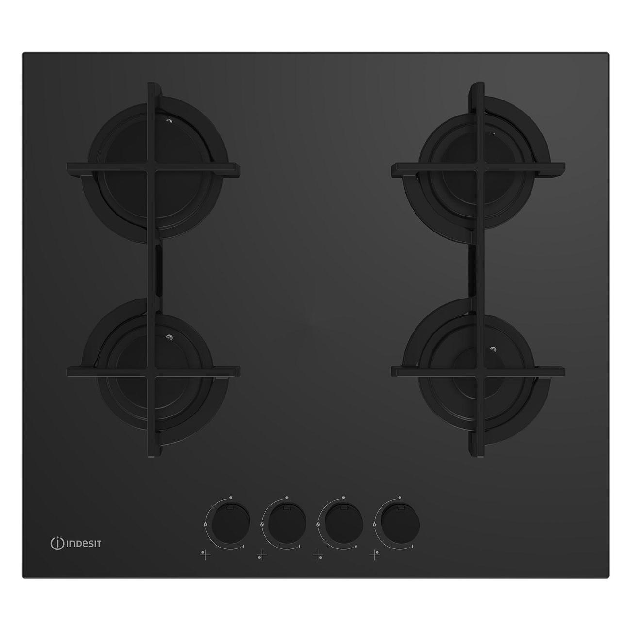 Изображение товара Встраиваемая газовая панель независимая Indesit INGT 61 SCC/BK