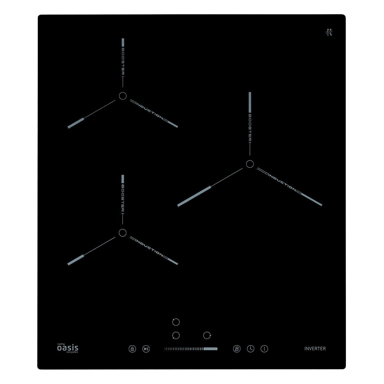 Изображение товара Встраиваемая индукционная панель независимая Oasis P-ENG