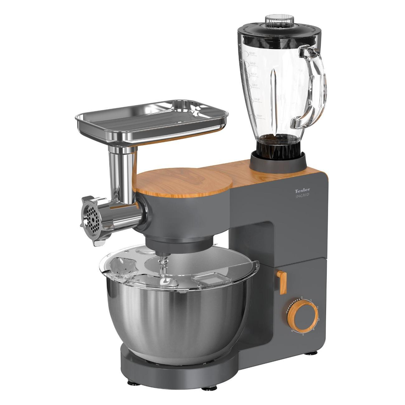 Изображение товара Кухонная машина Tesler KM-1640 серый
