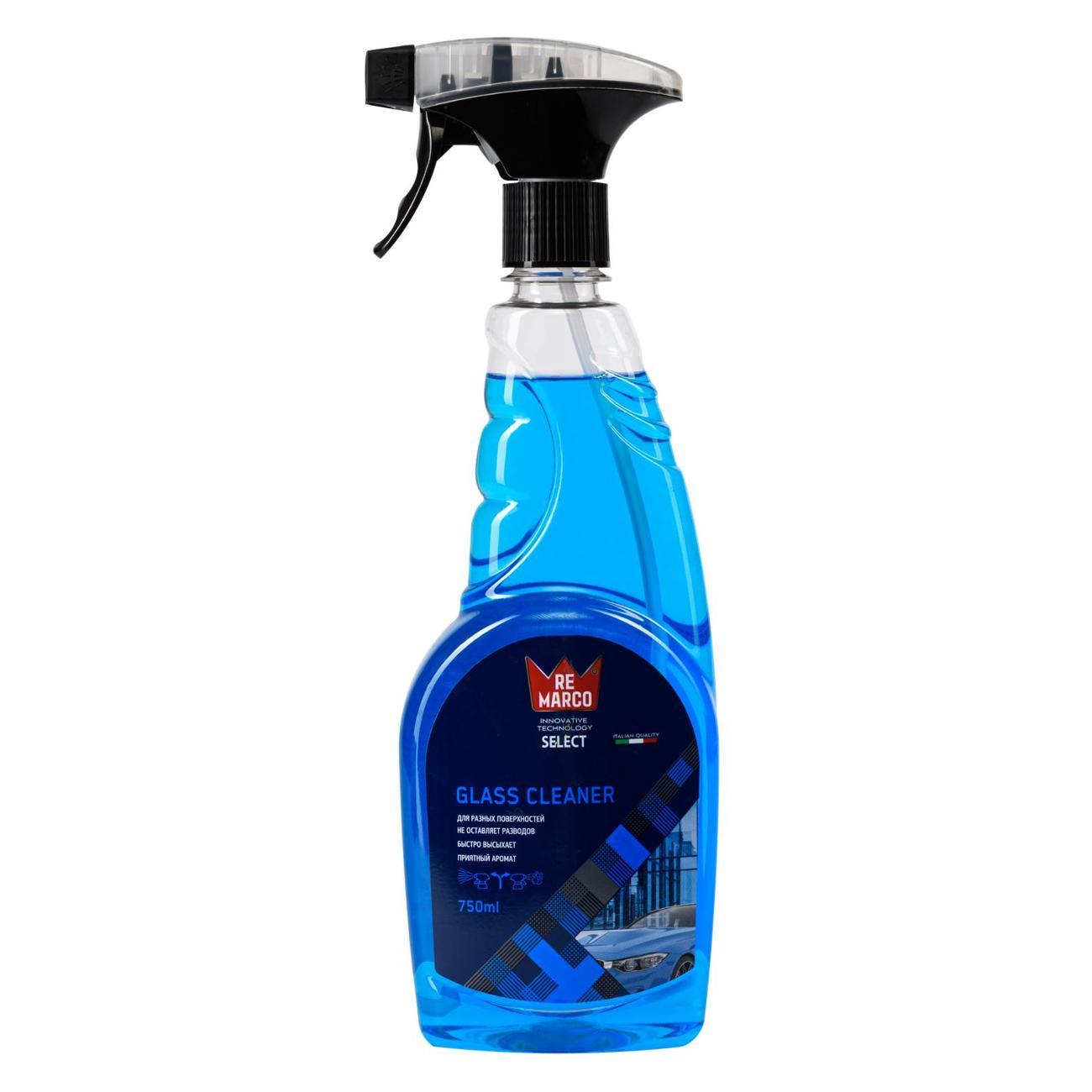 Изображение товара Средство для очистки стекол и зеркал RE MARCO Select, 750 мл
