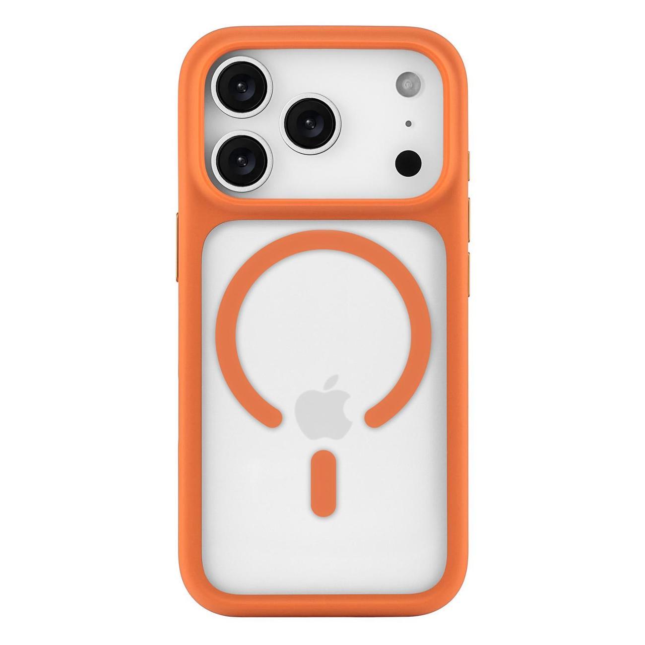 Изображение товара Чехол для iPhone 17 Pro uBear Shade Case с поддержкой MagSafe оранжевый