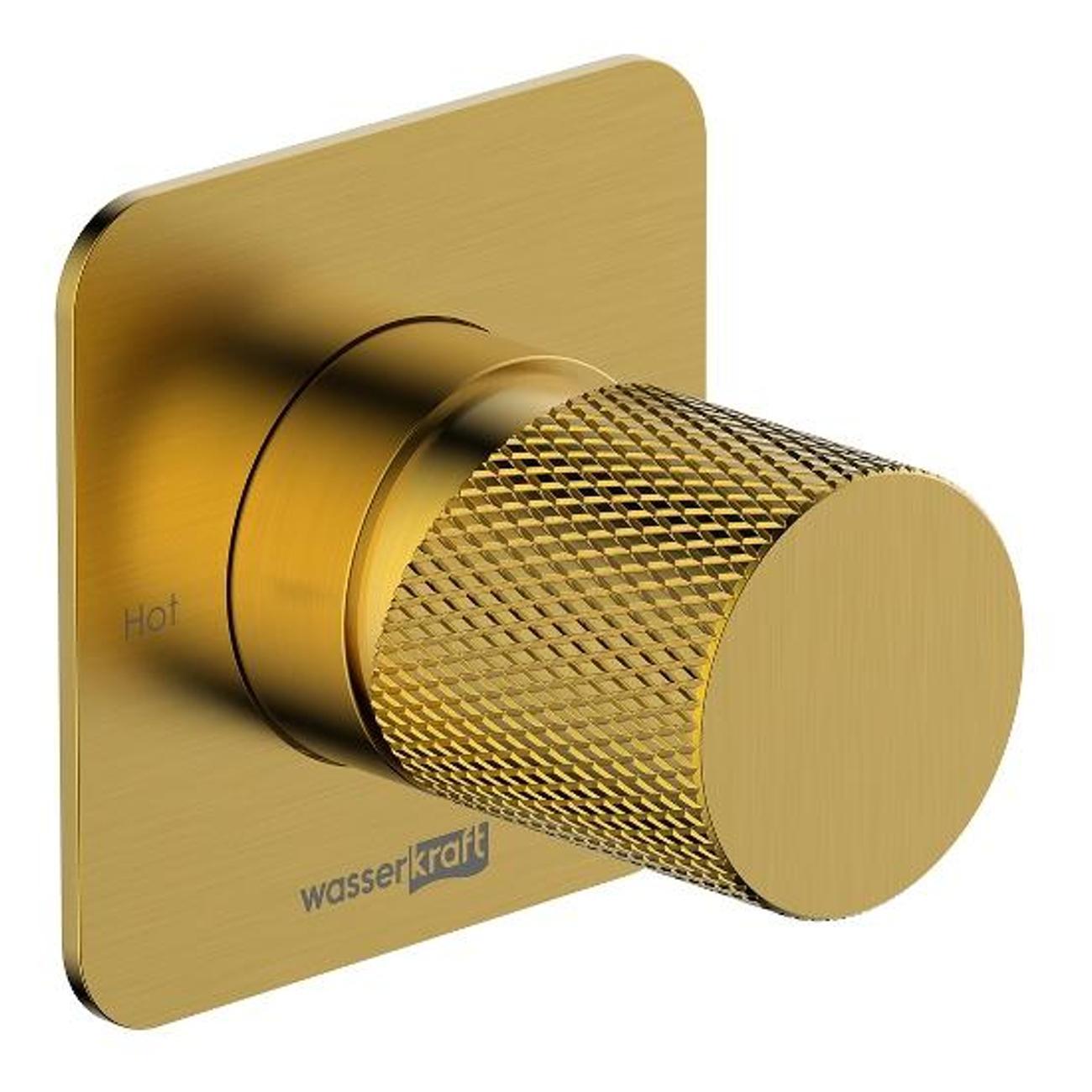 Изображение товара Смеситель для ванны и душа Wasserkraft Schunter 8251 Golden