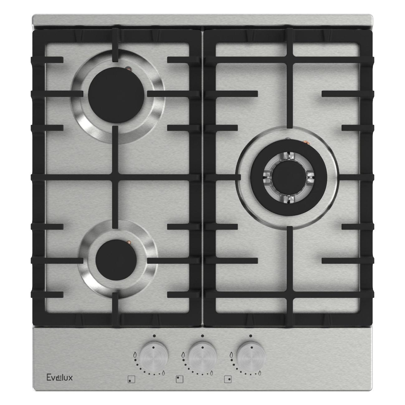 Изображение товара Встраиваемая газовая панель независимая Evelux HEG 450 X