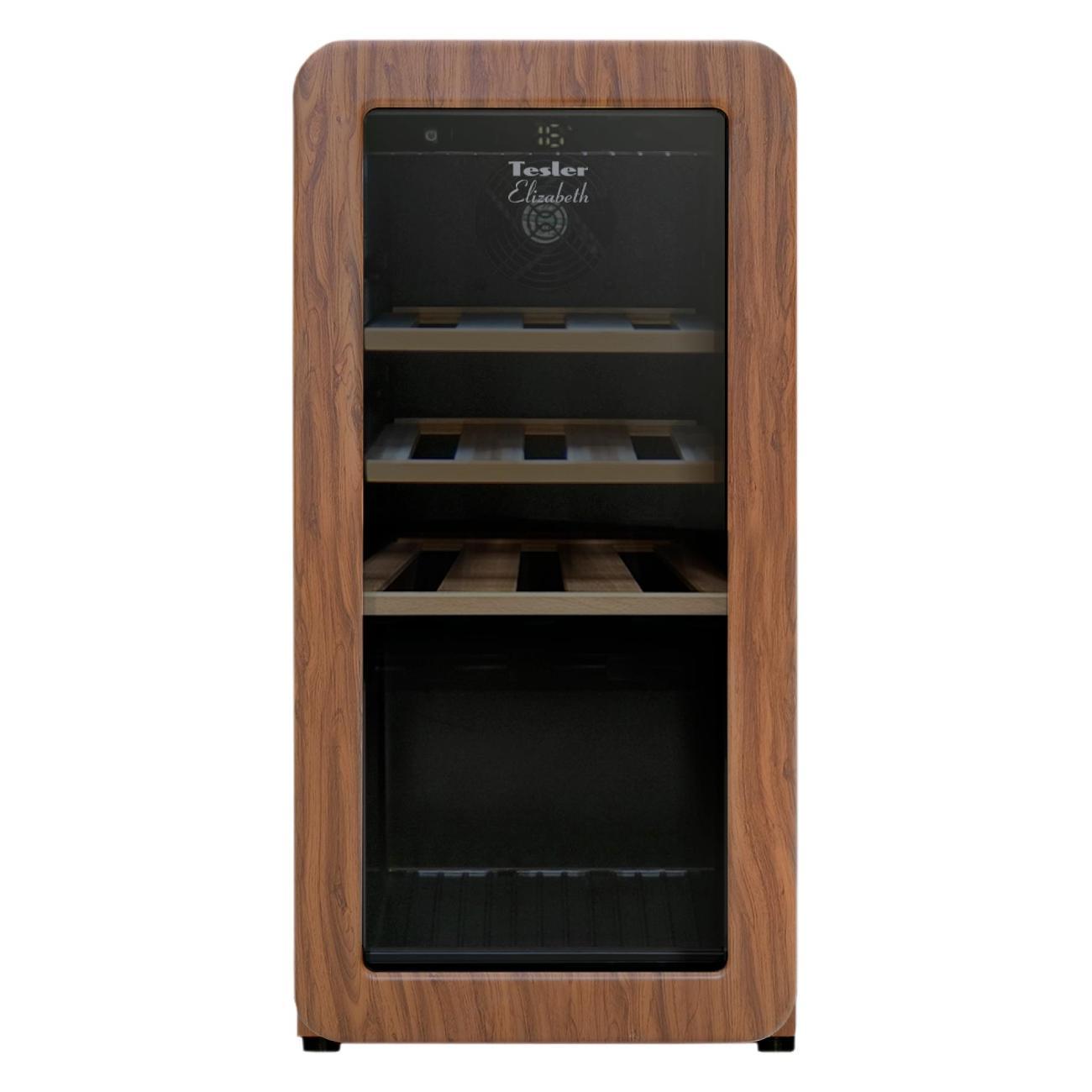 Изображение товара Винный шкаф Tesler CWC-188 Caramel дерево