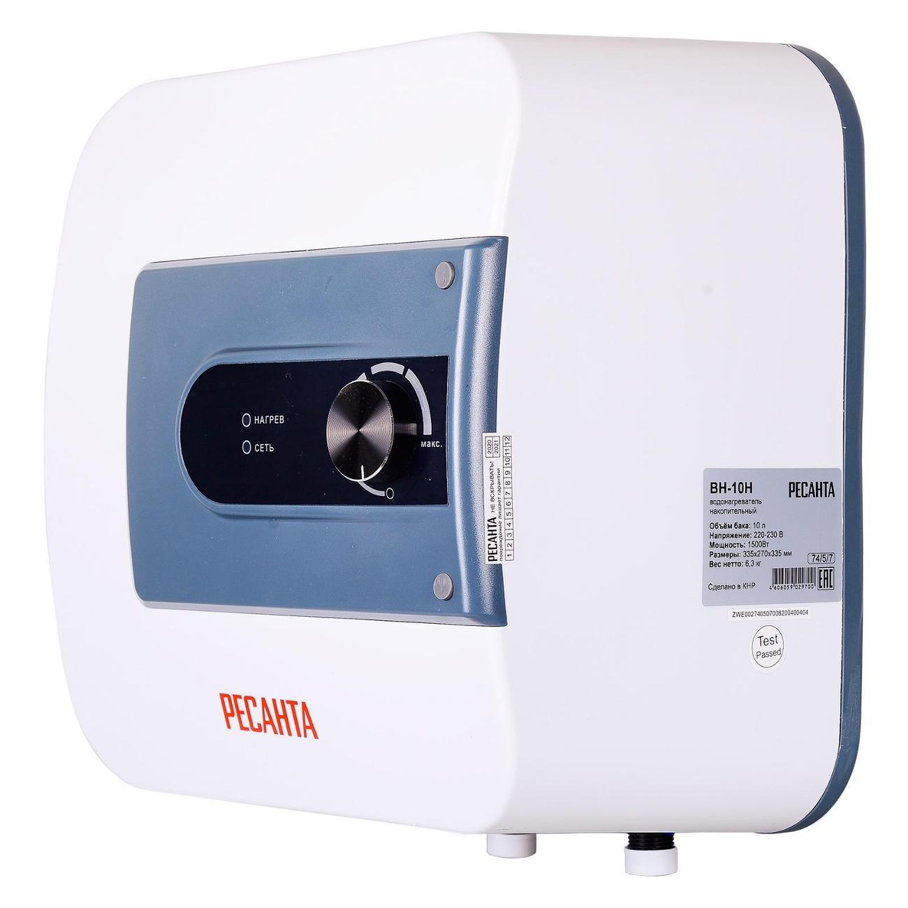 Изображение товара Водонагреватель накопительный Ресанта ВН-10Н