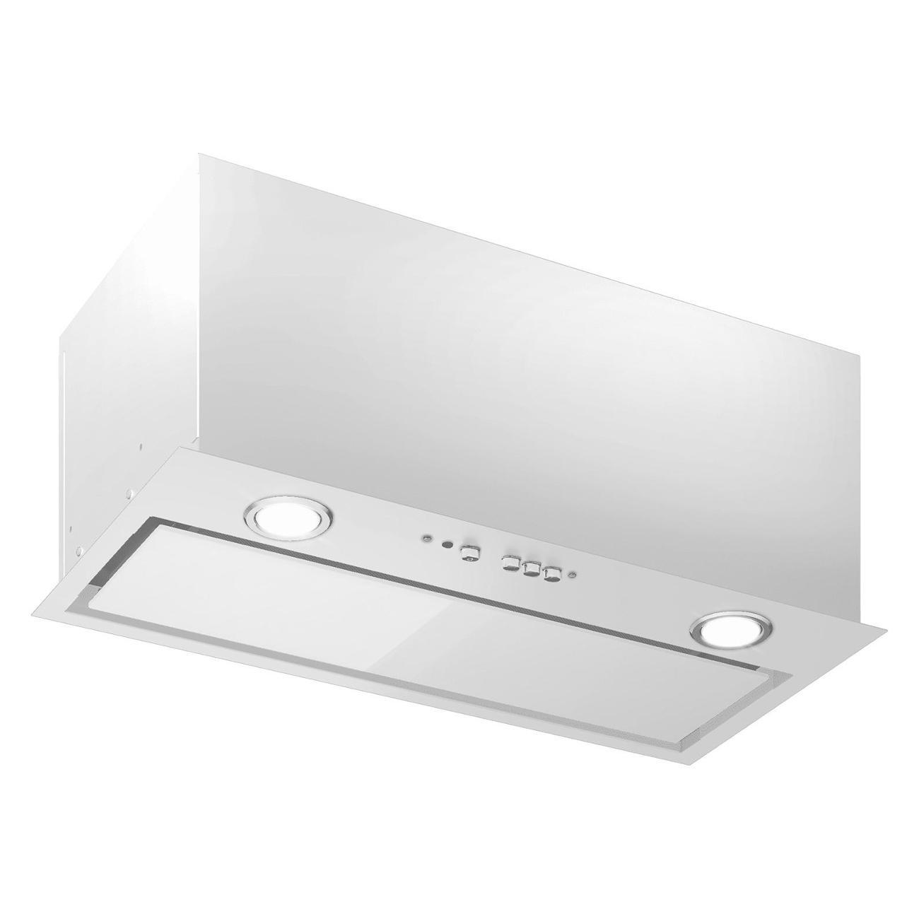 Изображение товара Вытяжка наклонная Elikor Cube 60П-1000, белая SM/белая