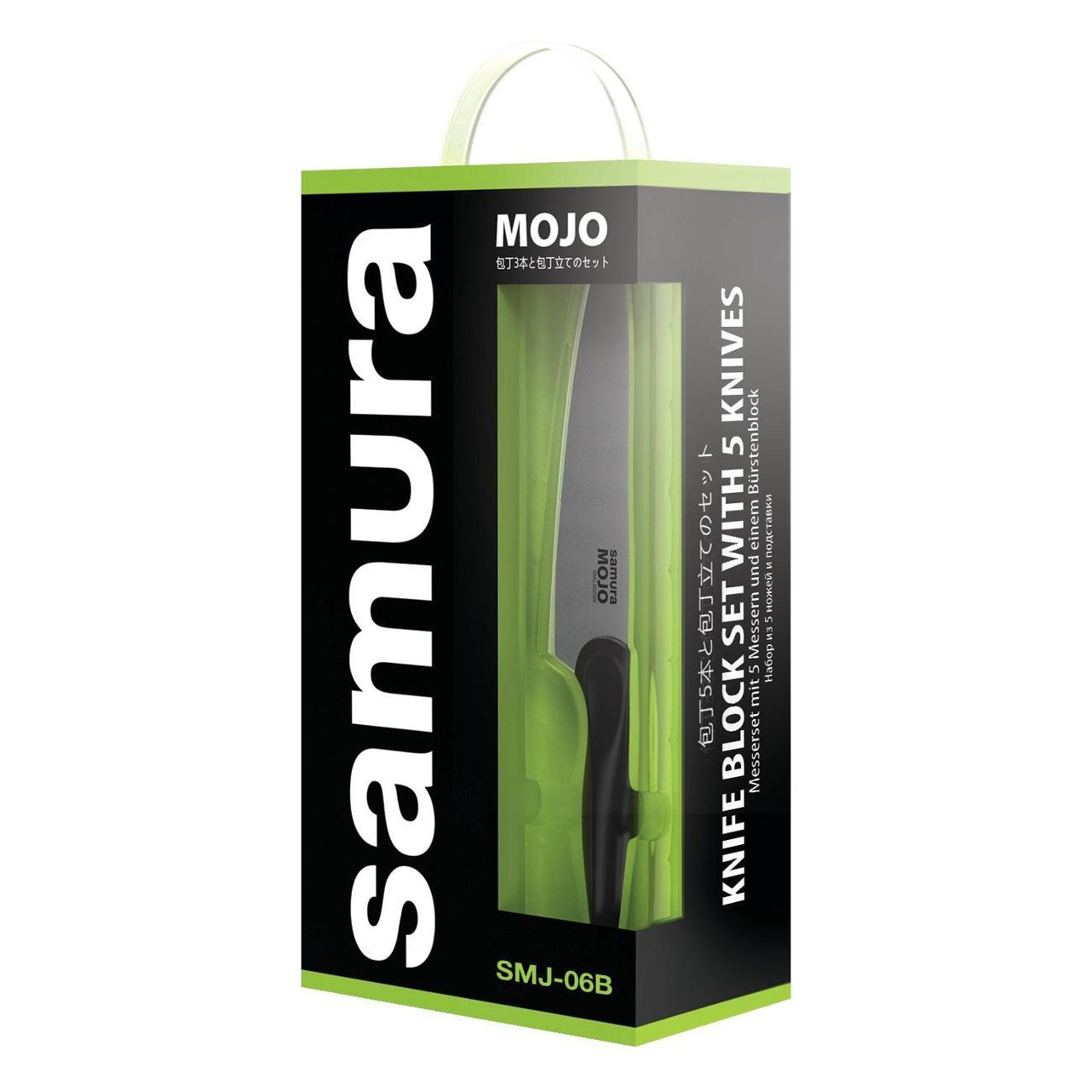 Изображение товара Набор ножей SAMURA Mojo SMJ-06B/K