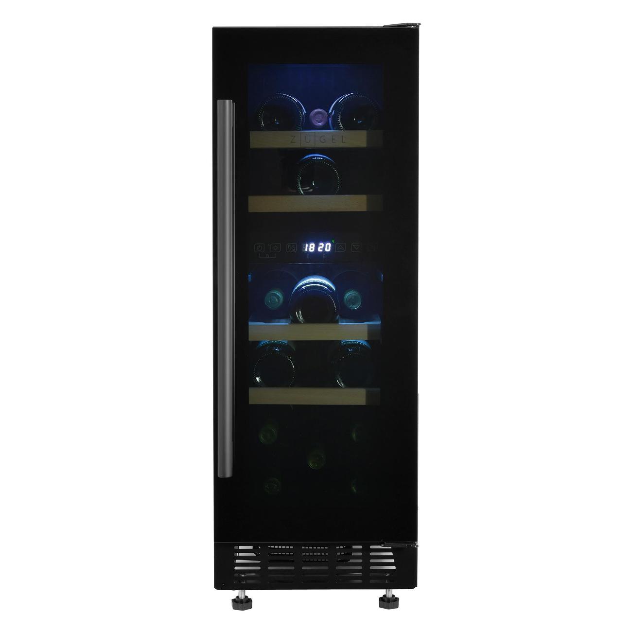 Изображение товара Встраиваемый винный шкаф ZUGEL ZCWI170DB