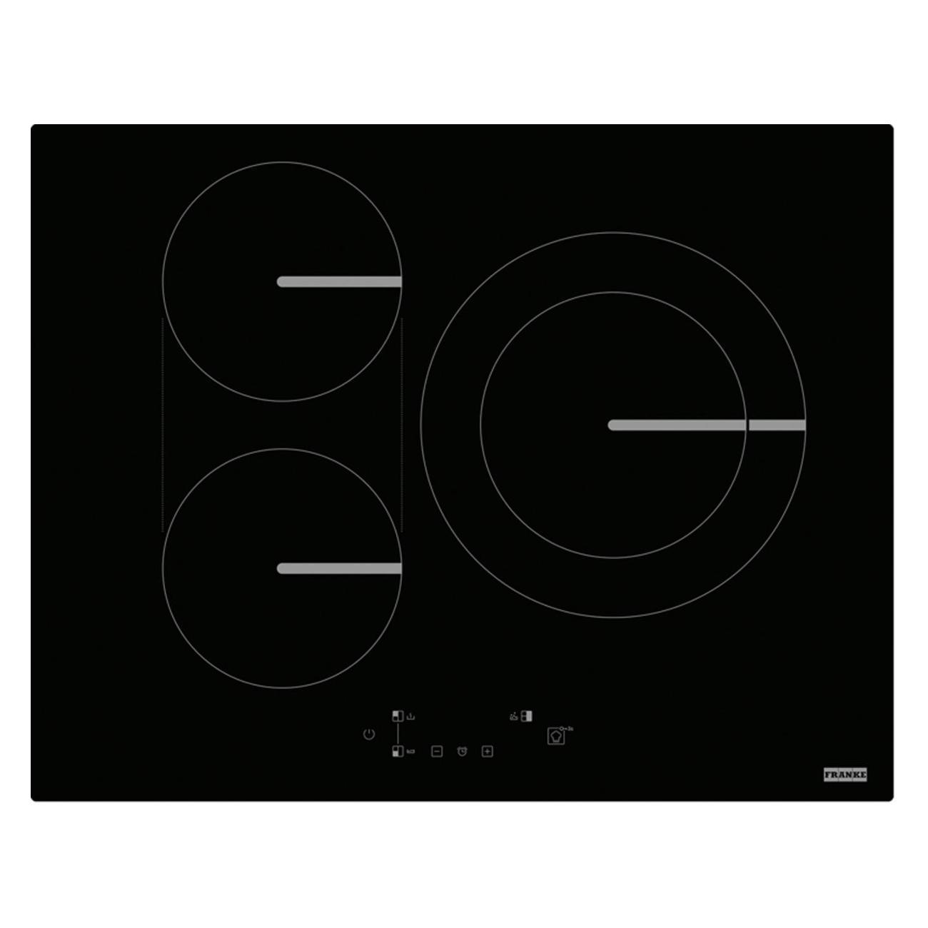 Изображение товара Встраиваемая индукционная панель независимая Franke FSM 653 I D BK