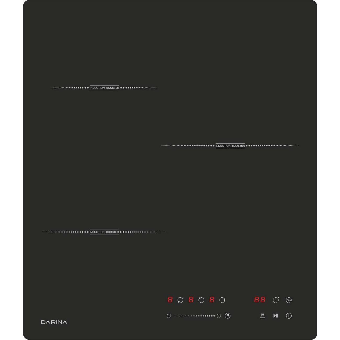 Изображение товара Встраиваемая индукционная панель независимая Darina 6P EI3302 B Изображение товара Встраиваемая индукционная панель независимая Darina 6P EI3302 B