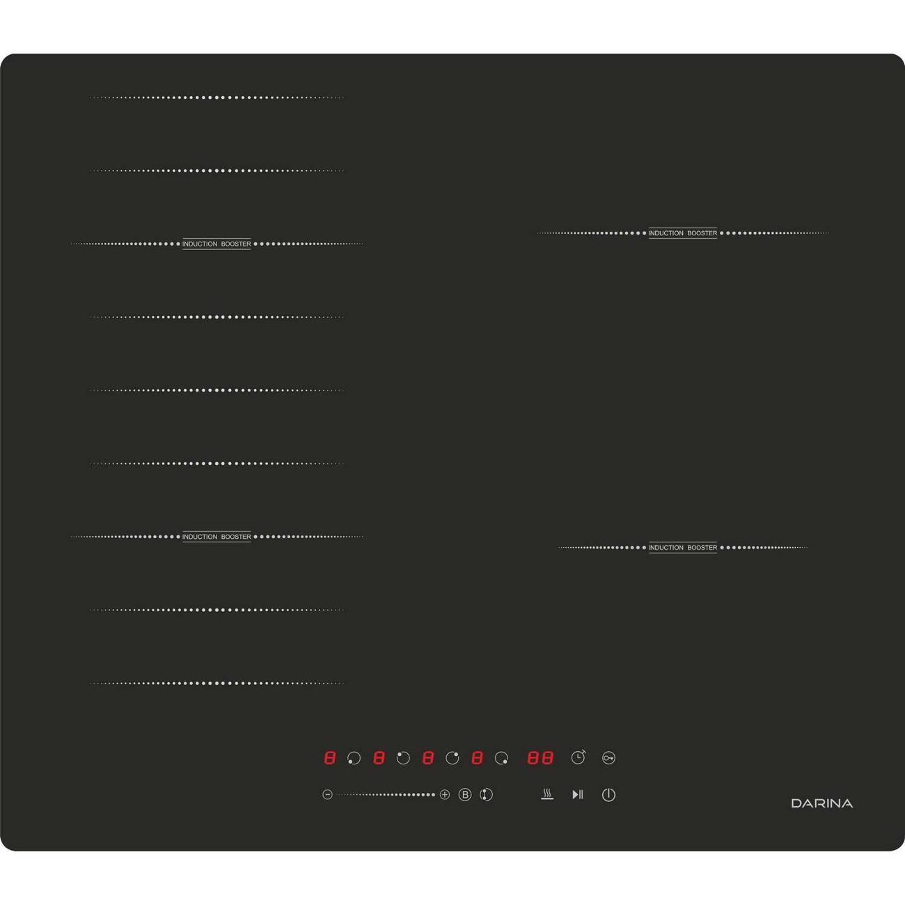 Изображение товара Встраиваемая индукционная панель независимая Darina 6P9 EI304 B