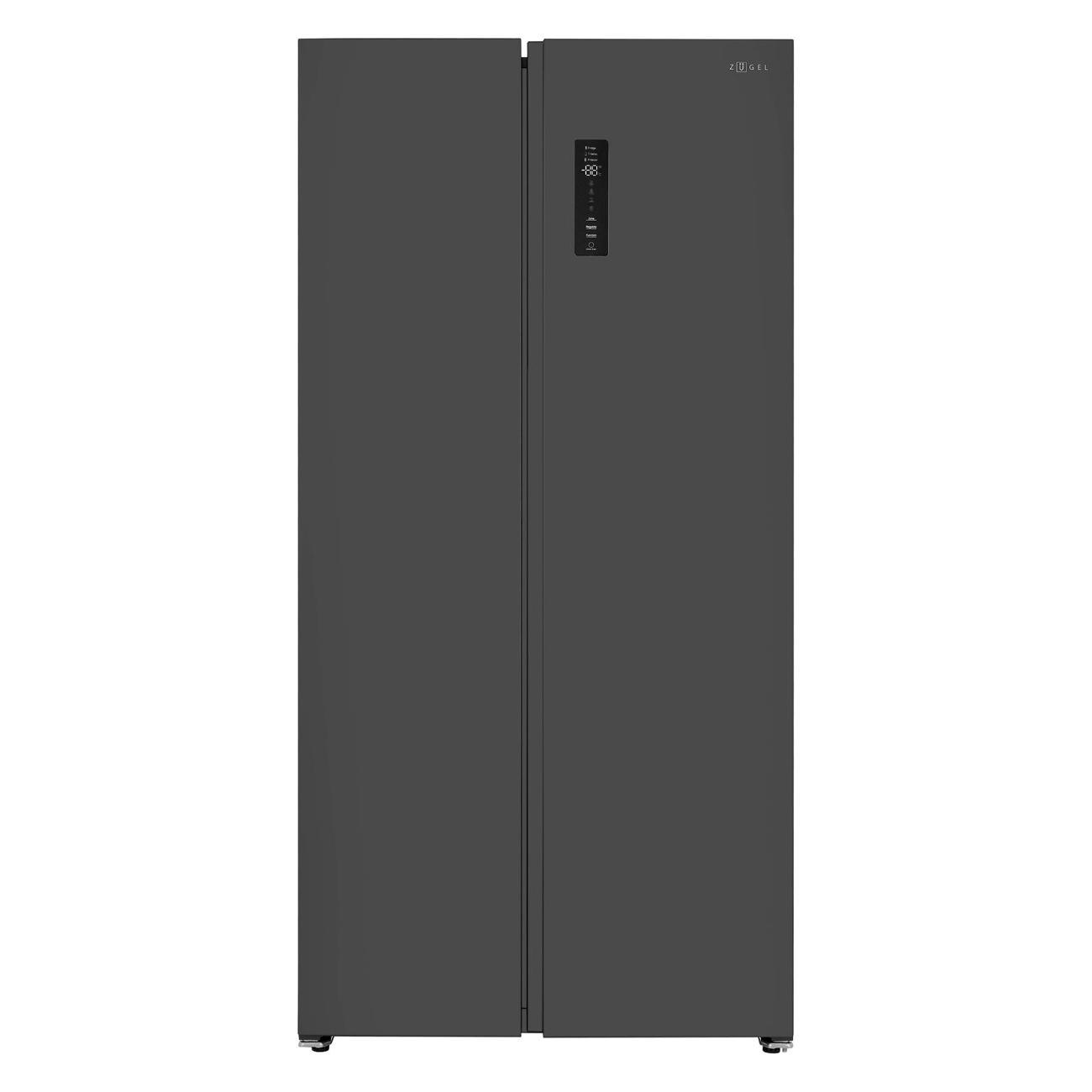 Изображение товара Холодильник (Side-by-Side) ZUGEL ZRSSI540XB Изображение товара Холодильник (Side-by-Side) ZUGEL ZRSSI540XB
