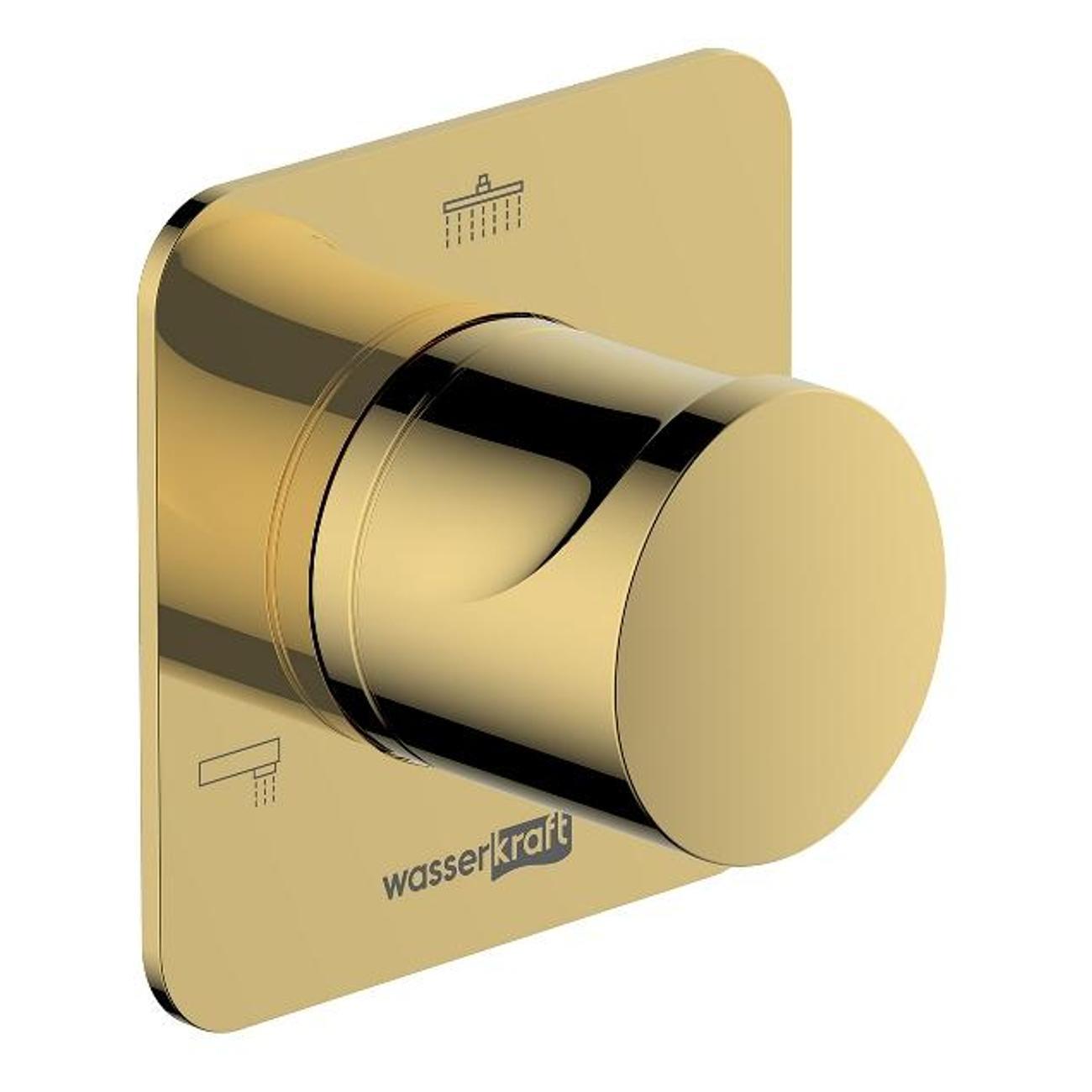 Изображение товара Переключатель Wasserkraft A278 на 3 выхода Golden