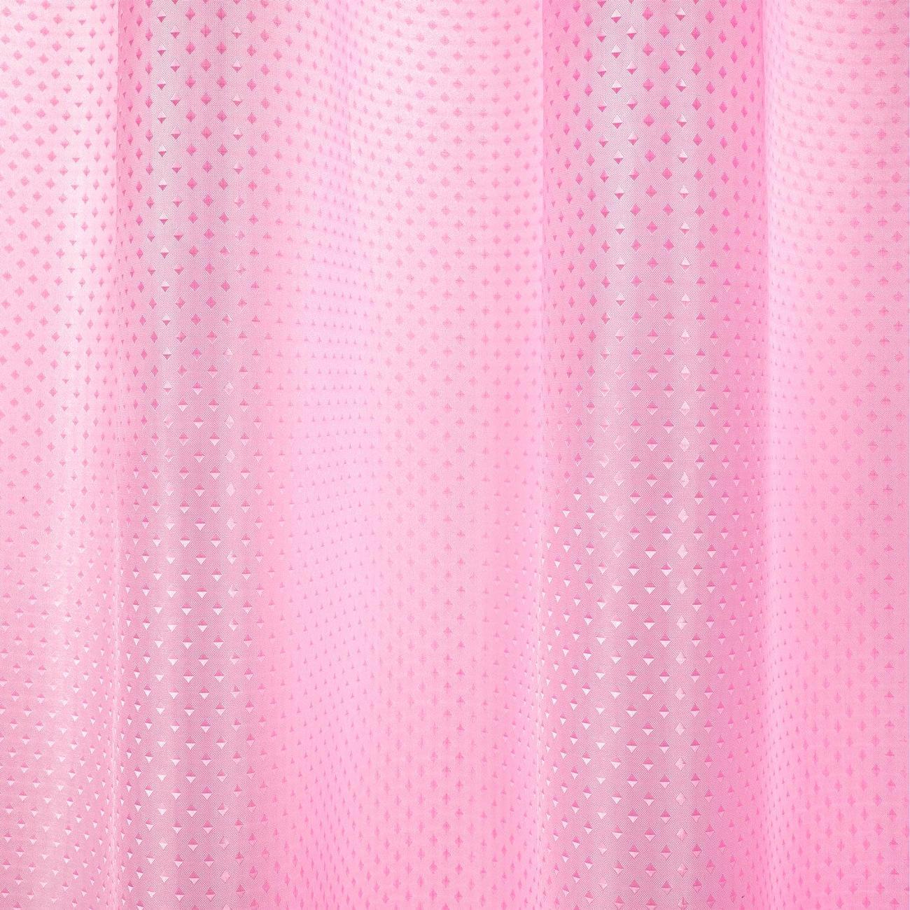 Изображение товара Штора для ванной PRIMILA Полиэстер 180х180см розовая