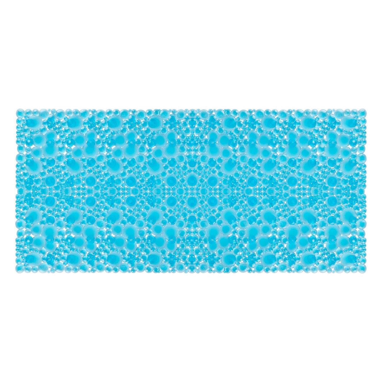 Изображение товара Коврик для ванной PRIMILA 88х40см Пузыри голубой