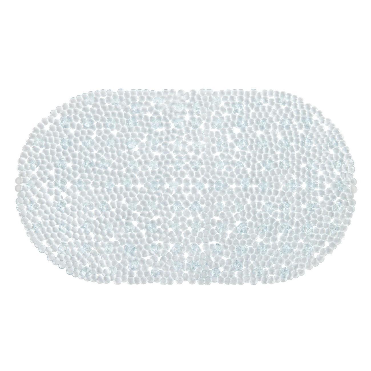 Изображение товара Коврик для ванной PRIMILA 69х39см Капли овальный прозрачный