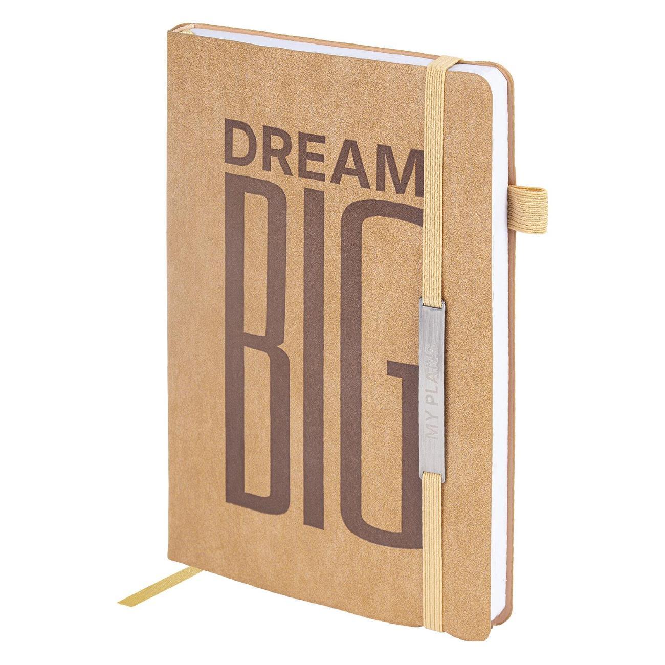 Изображение товара Тетрадь Brauberg А5 138х213мм BeStyle резинка, держатель, 160л, песочный, 116216