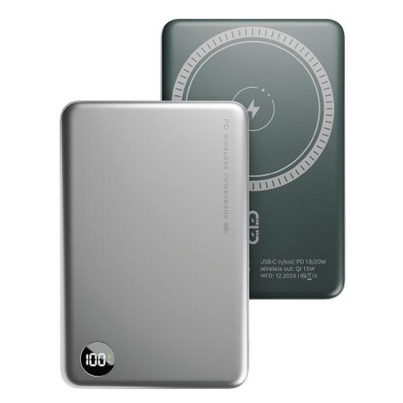 Изображение товара Портативный аккумулятор Olmio QM-16, 10000mAh, silver