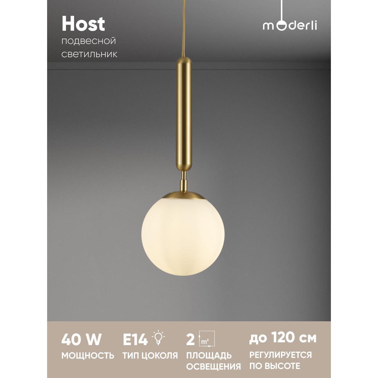 Изображение товара Люстра Moderli V2850-1P