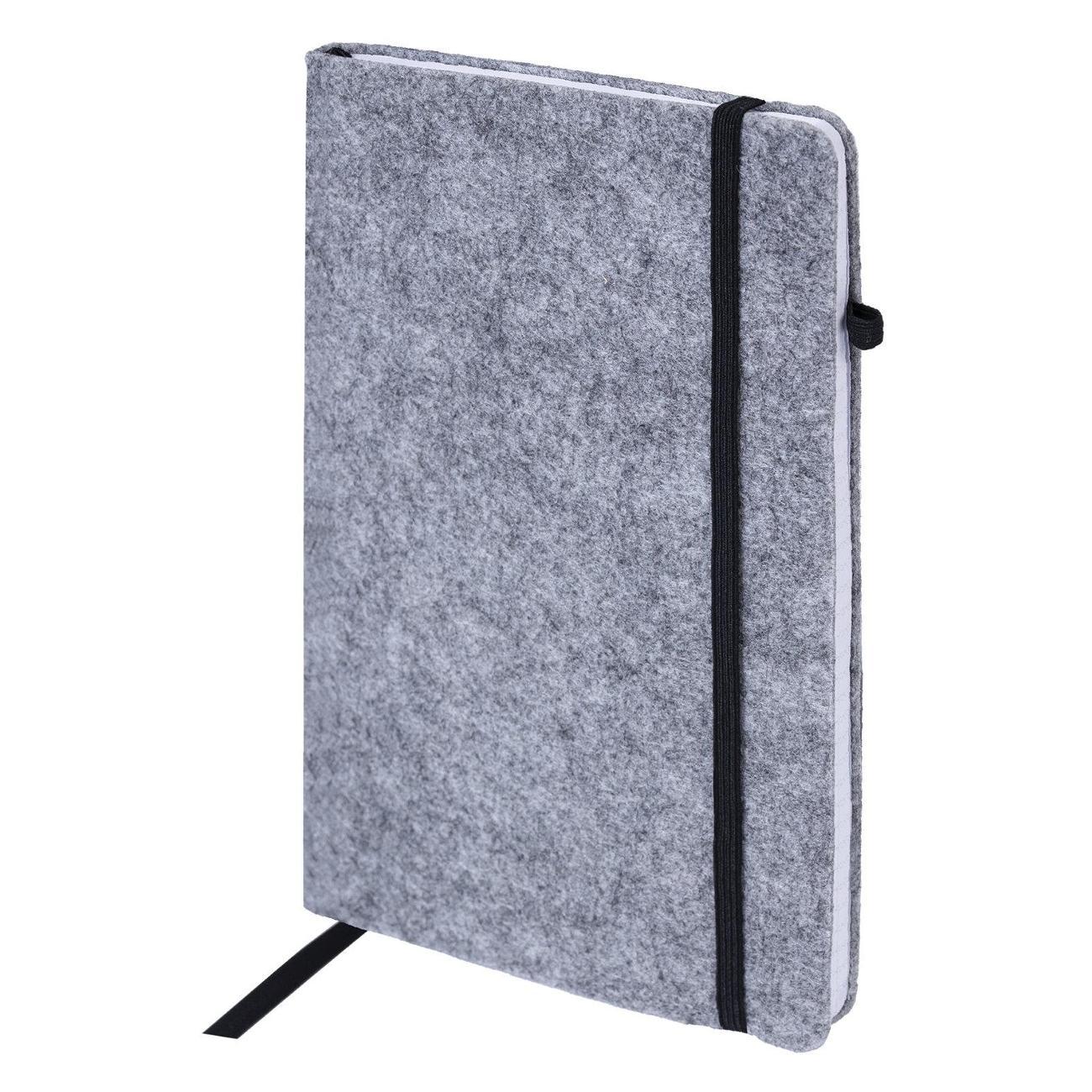 Изображение товара Блокнот для записей Brauberg А5 138x213мм Voylok, войлок, резинка, держатель,