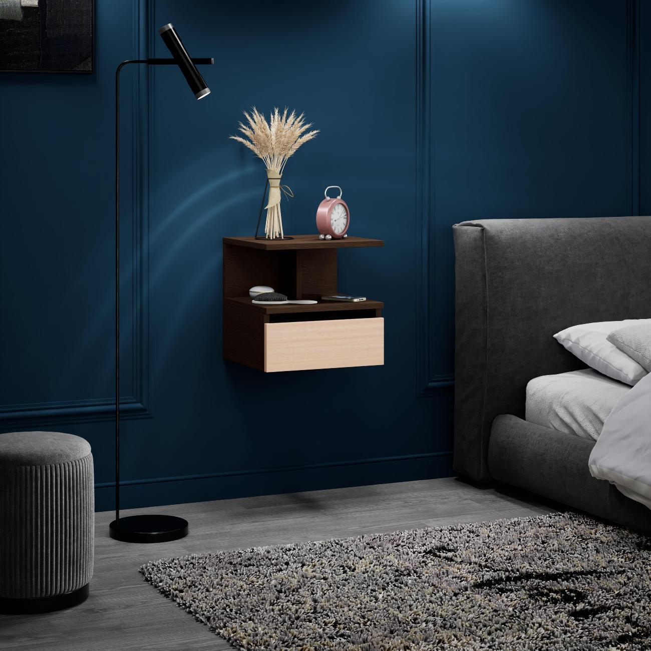 Изображение товара Тумба MFMaster Витто-99 венге-дуб молочный