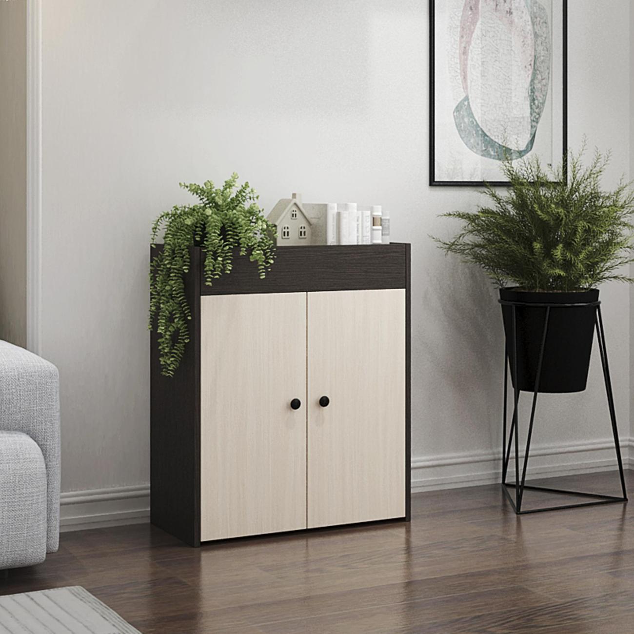 Изображение товара Стеллаж офисный MFMaster Файн-132 дуб сонома