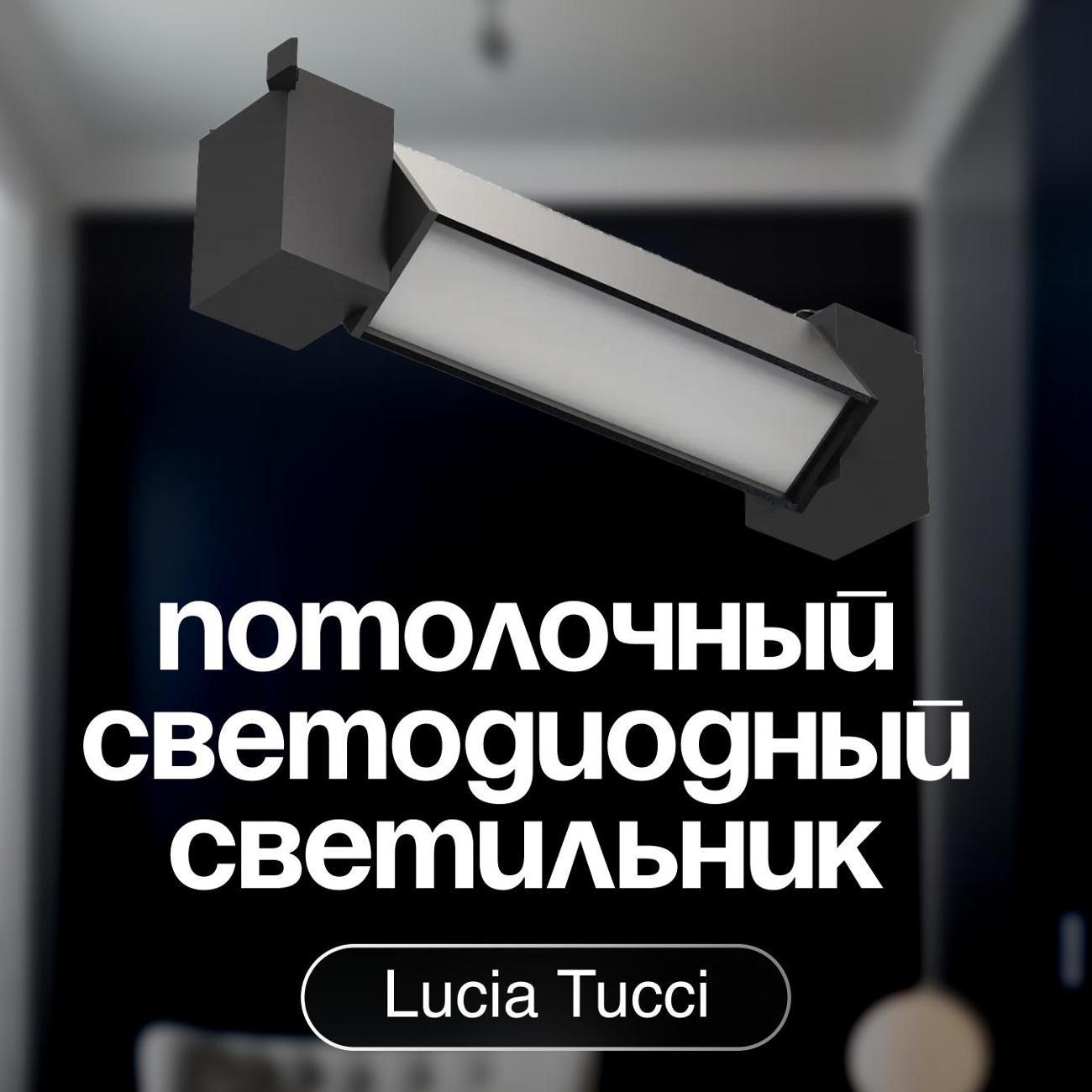 Изображение товара Светильник трековый, спот Lucia Tucci LTP-T018-30W-B
