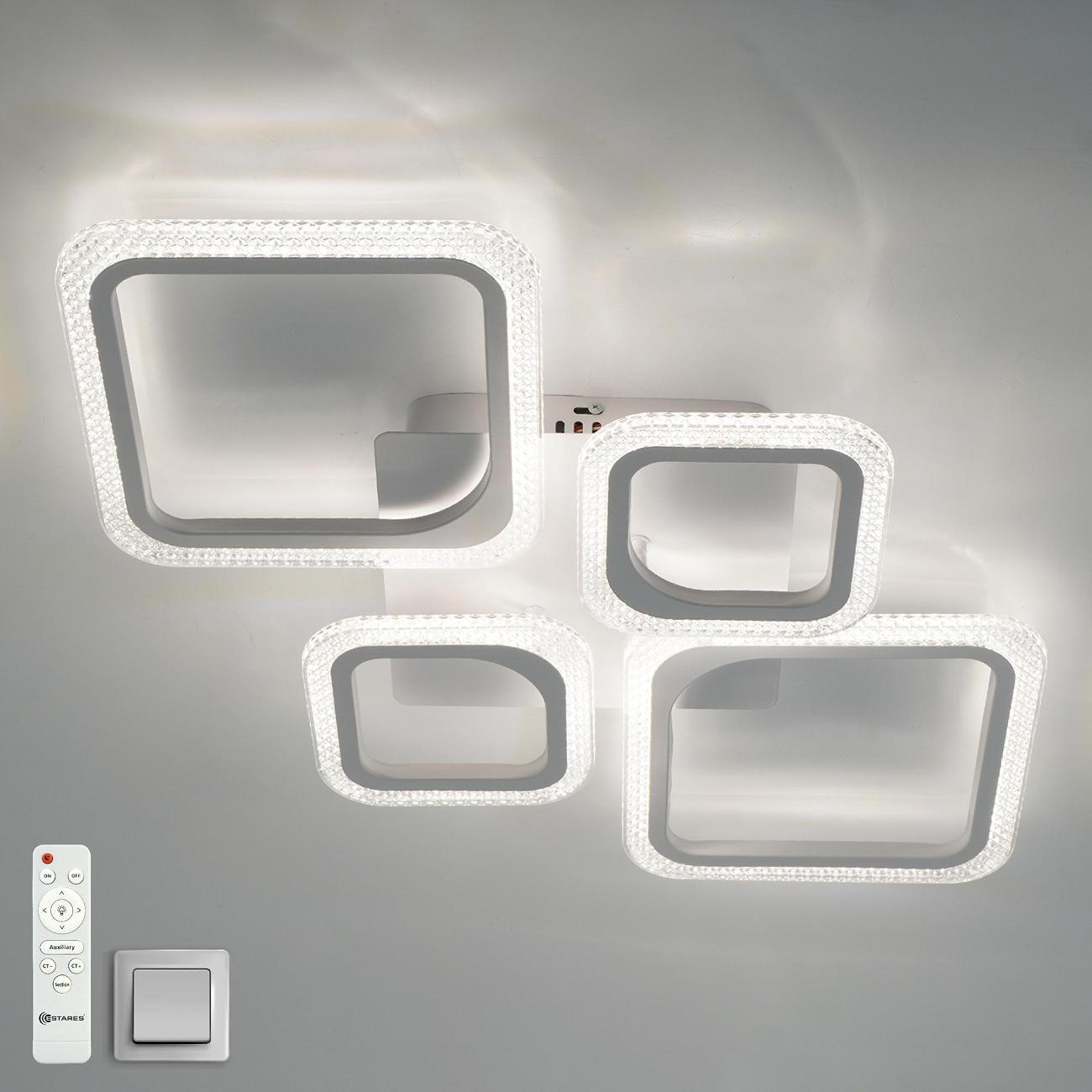 Изображение товара Люстра Estares OVAL prizma 80W-WHITE