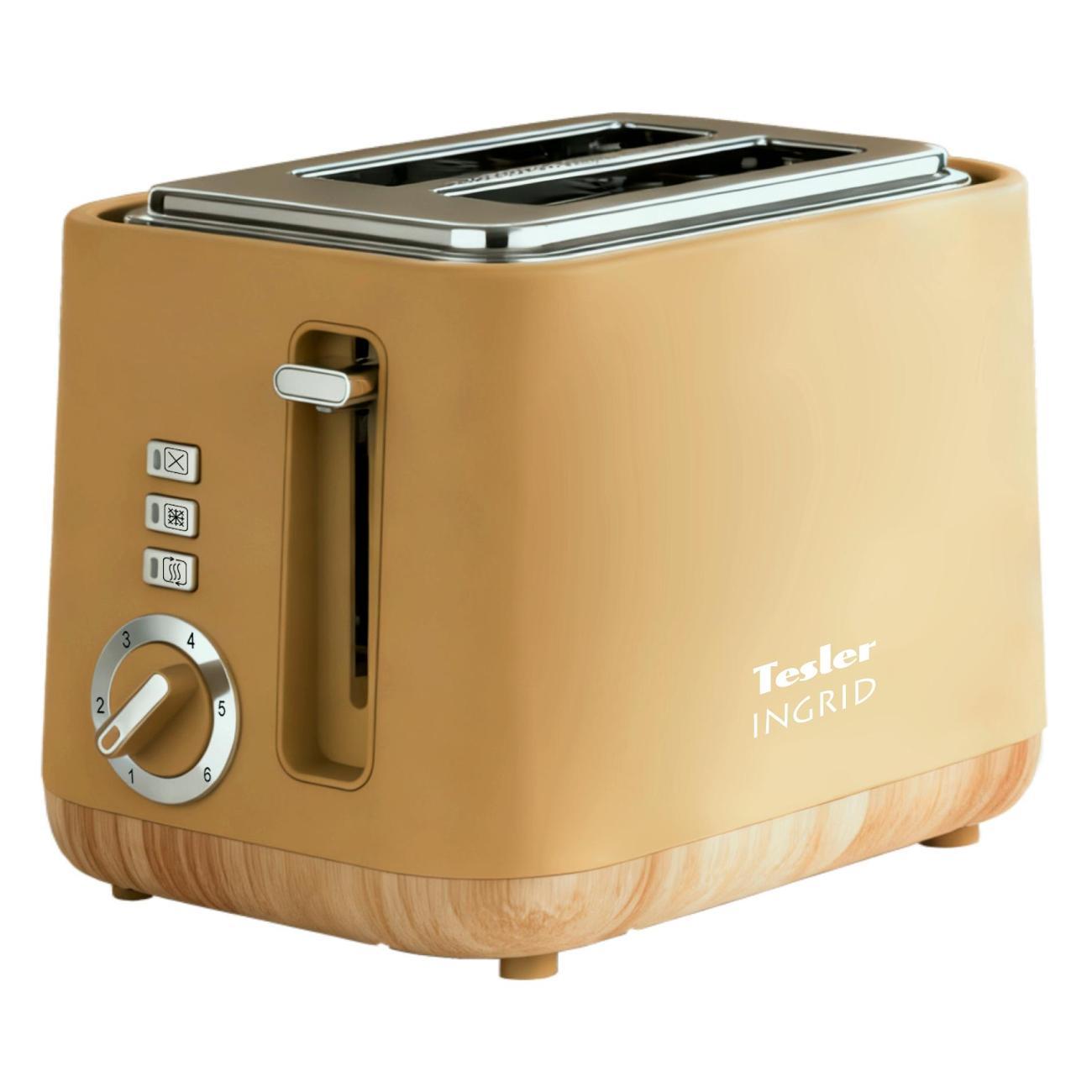 Изображение товара Тостер Tesler TT-244 OCHRE желтый