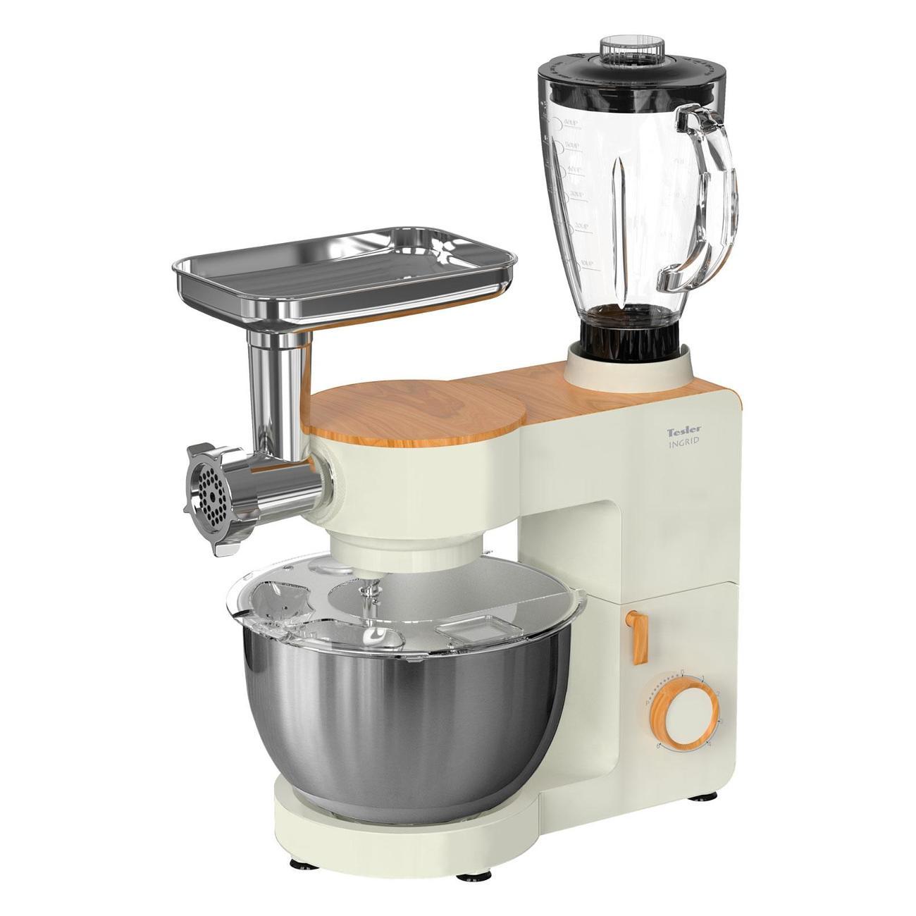 Изображение товара Кухонная машина Tesler KM-1640 бежевый