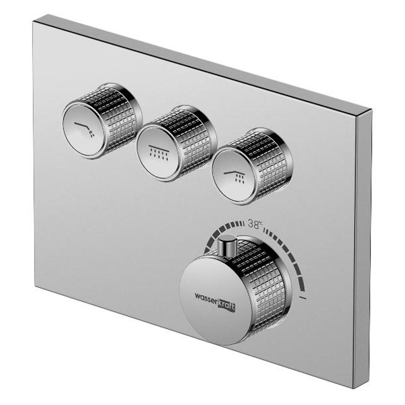 Изображение товара Смеситель Wasserkraft Динкель (Dinkel) 5858 Thermo