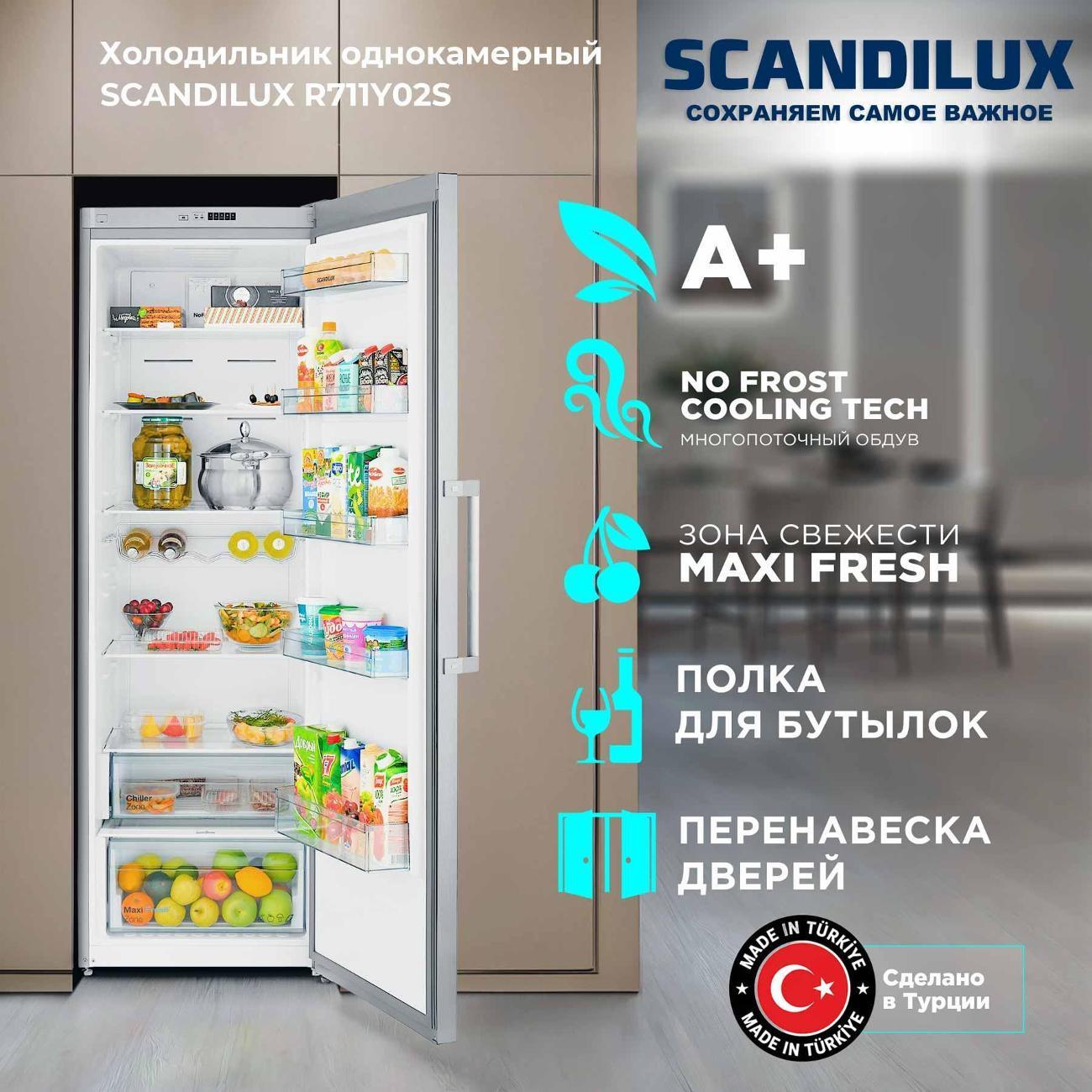 Изображение товара Холодильник Scandilux R711Y02S