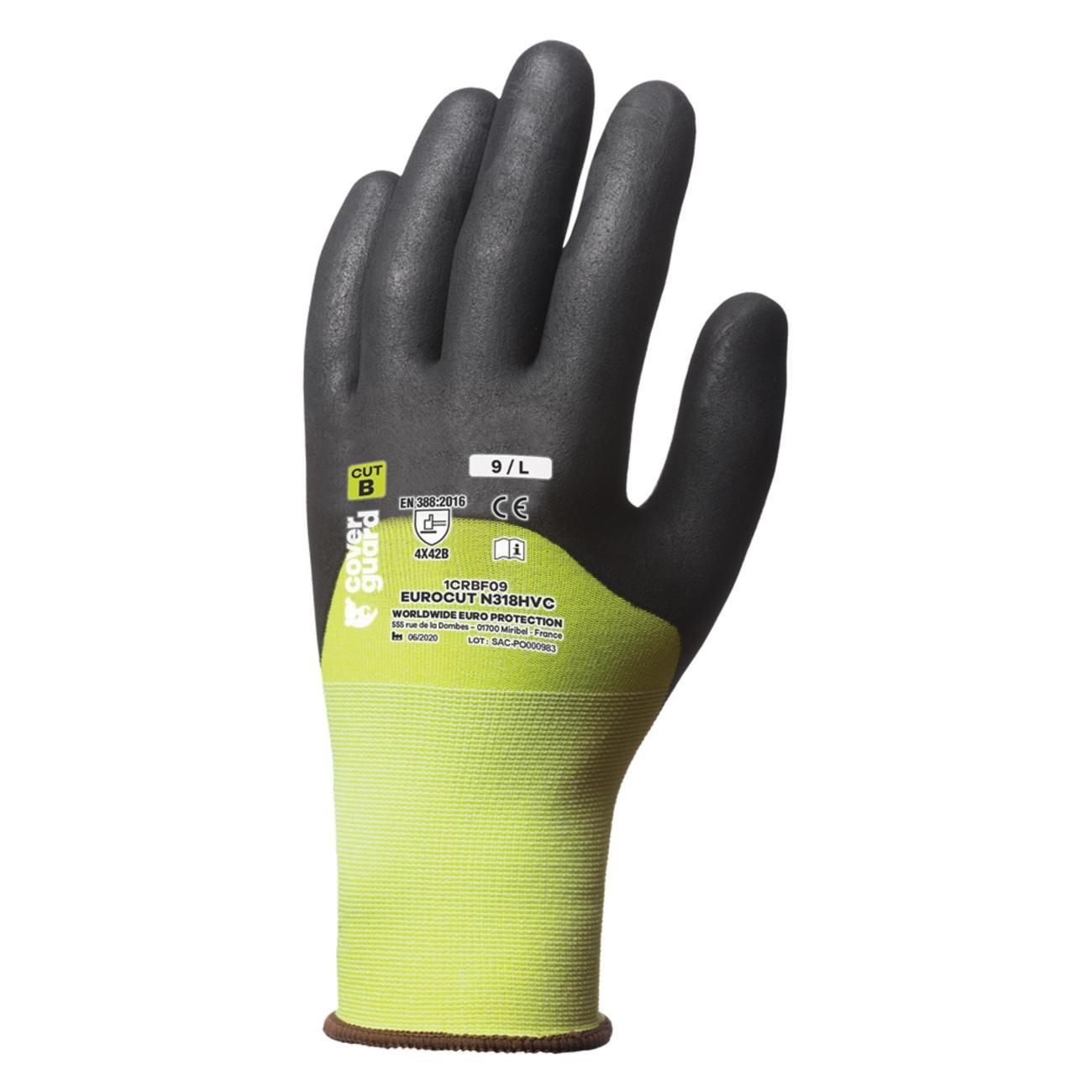 Изображение товара Перчатки рабочие COVERGUARD 1CRBF