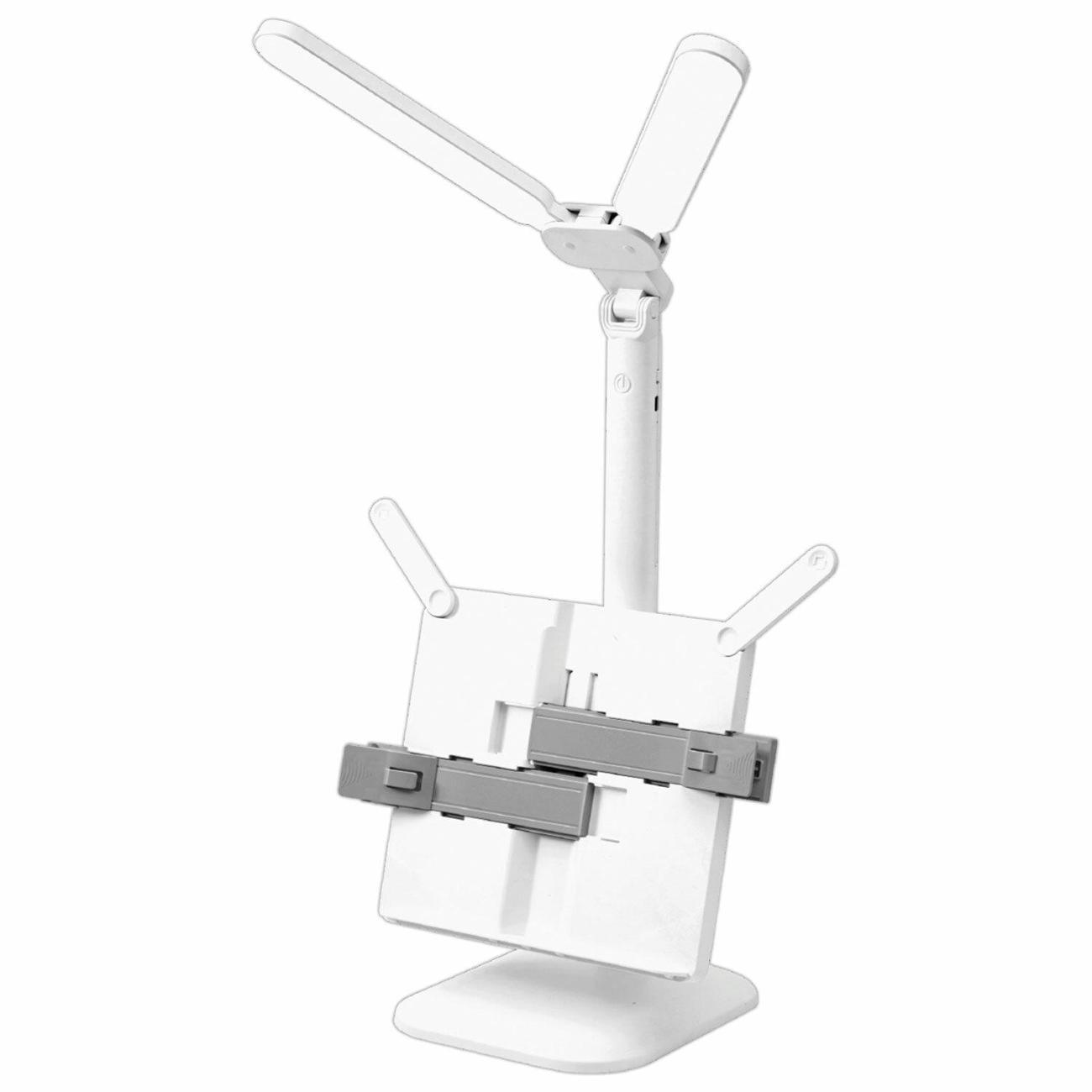 Изображение товара Настольная лампа Sonnen PT-202,подставка д/книг,USB,LED 5Вт,3 режима, 238780