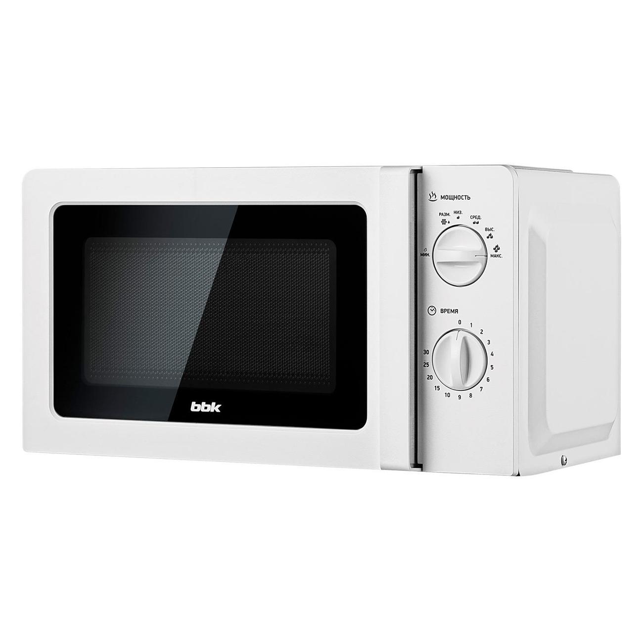 Изображение товара Микроволновая печь BBK 20MWS-777M/W, белый