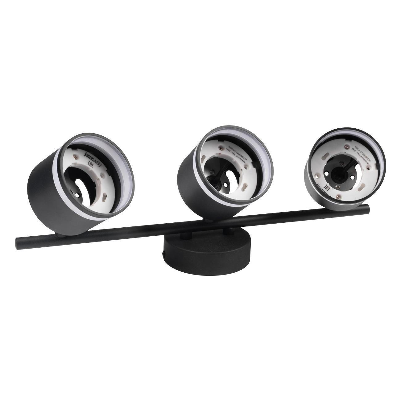 Изображение товара Светильник настенно-потолочный Jazzway PCL 0703 3xGX53 BL 230V IP20