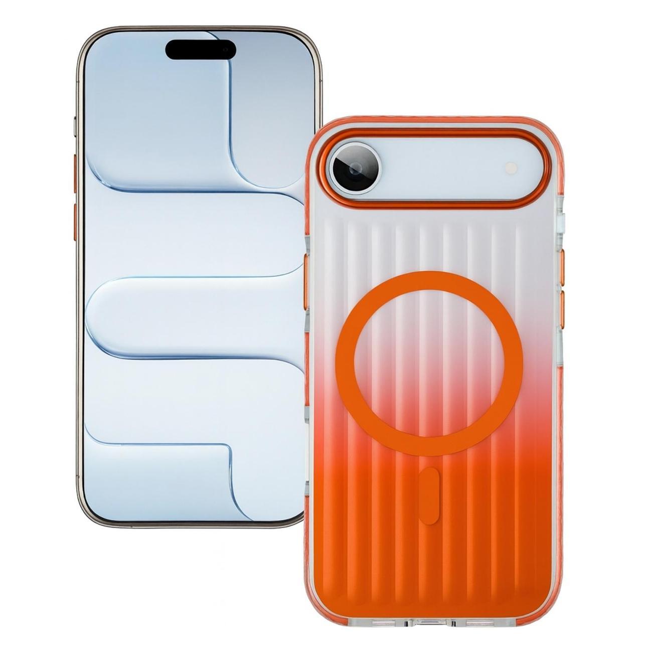 Изображение товара Чехол для смартфона, телефона Gurdini 17A Ocean Case Transparent Orange