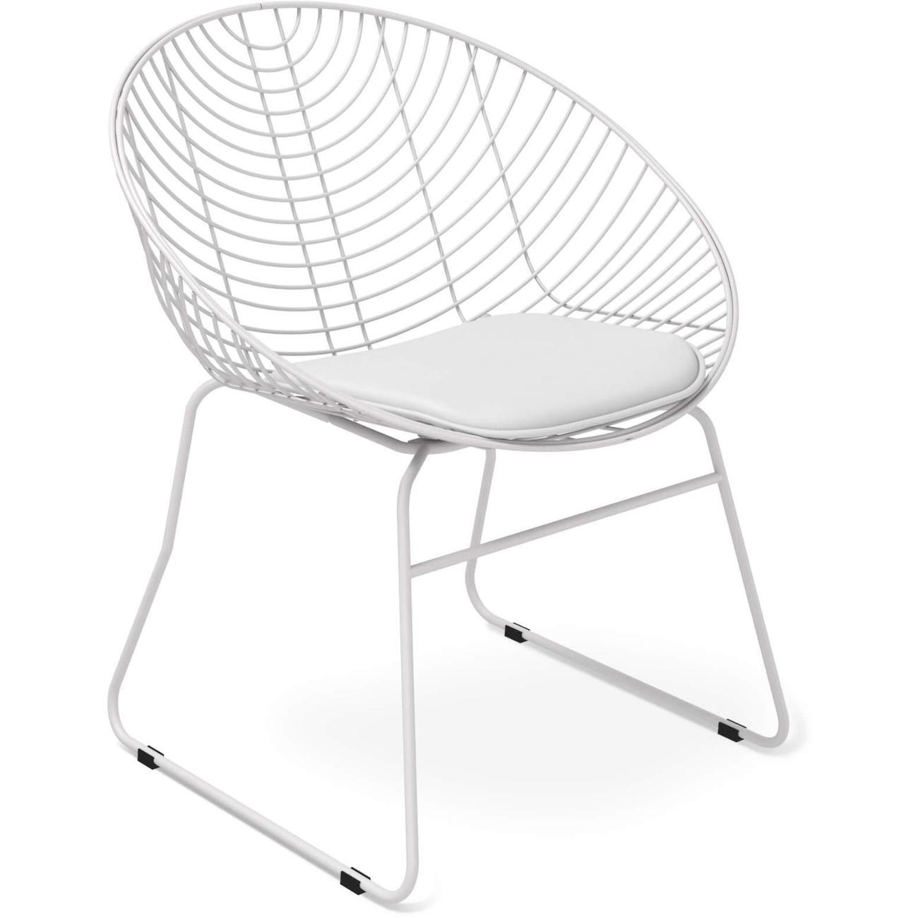 Изображение товара Стул обеденный Sheffilton SHT-S127-CN1 белый/белый