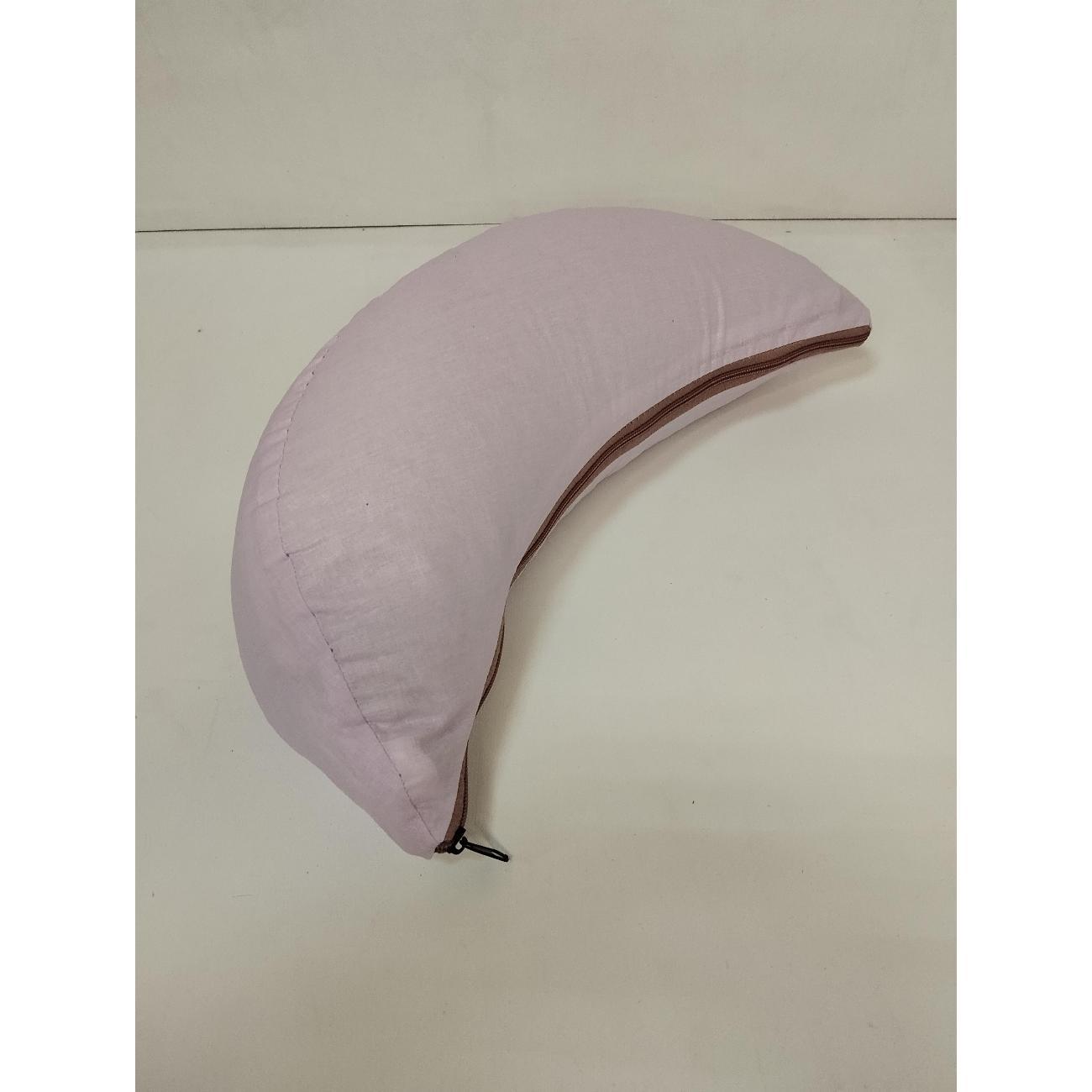 Изображение товара Подушка для йоги Azen Pastel Полумесяц розовая
