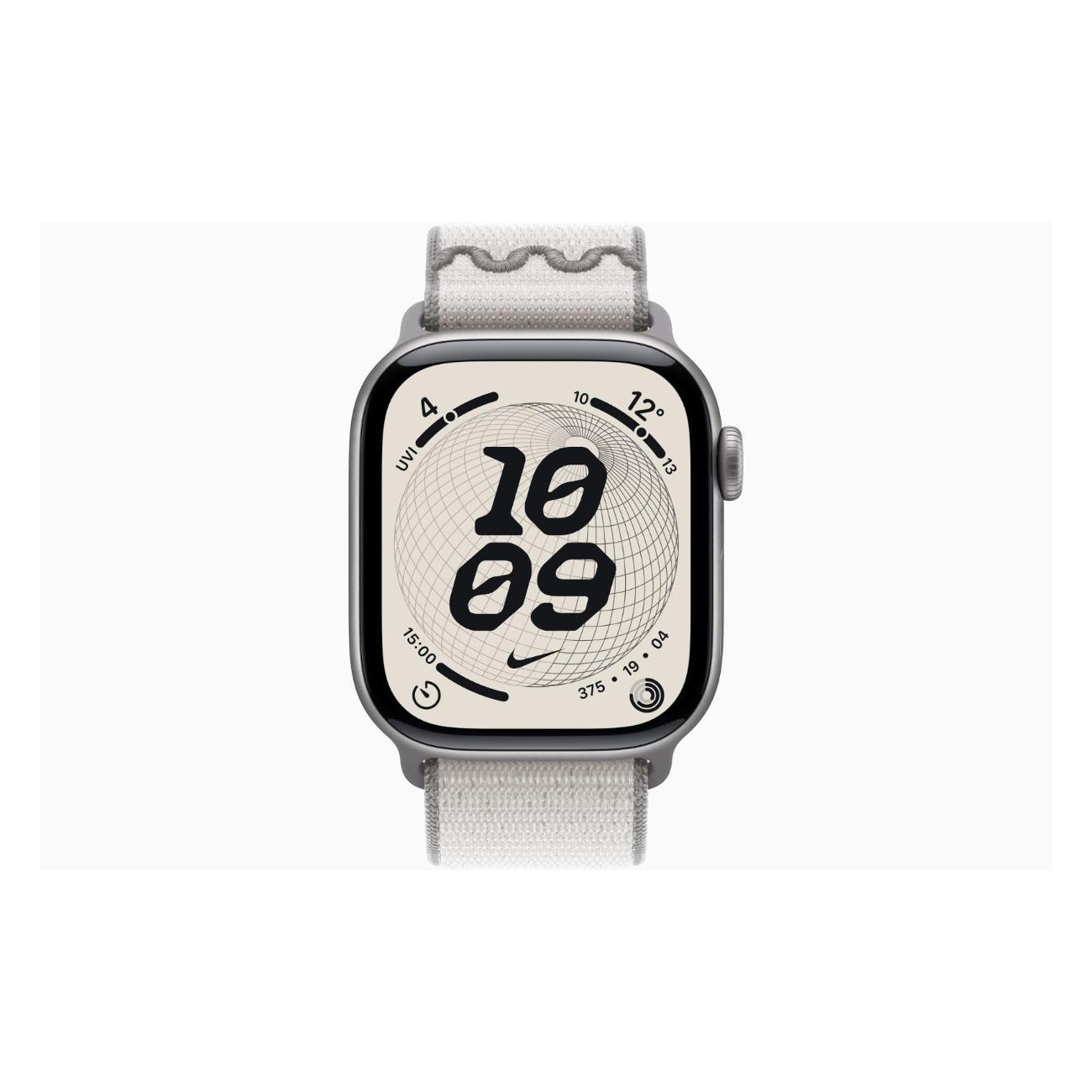 Apple Watch Series 11 Aluminium серый космос 42mm GPS Textile Nike Sport Loop Veiled