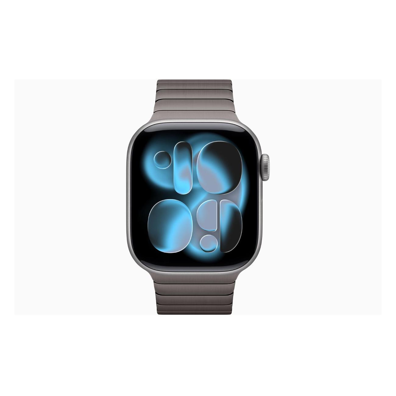Apple Watch Series 11 Aluminium серый космос 42mm GPS Stainless Steel Link Bracelet Slate