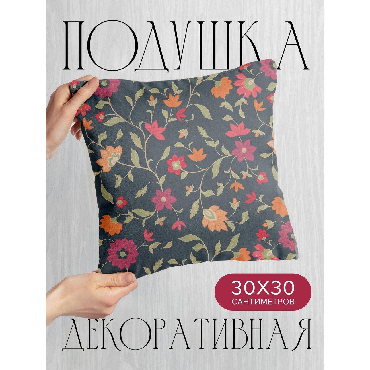 Изображение товара Подушка PrintyFull 30x30см / Цветочный узор: розовые (FP15752622) Изображение товара Подушка PrintyFull 30x30см / Цветочный узор: розовые (FP15752622)