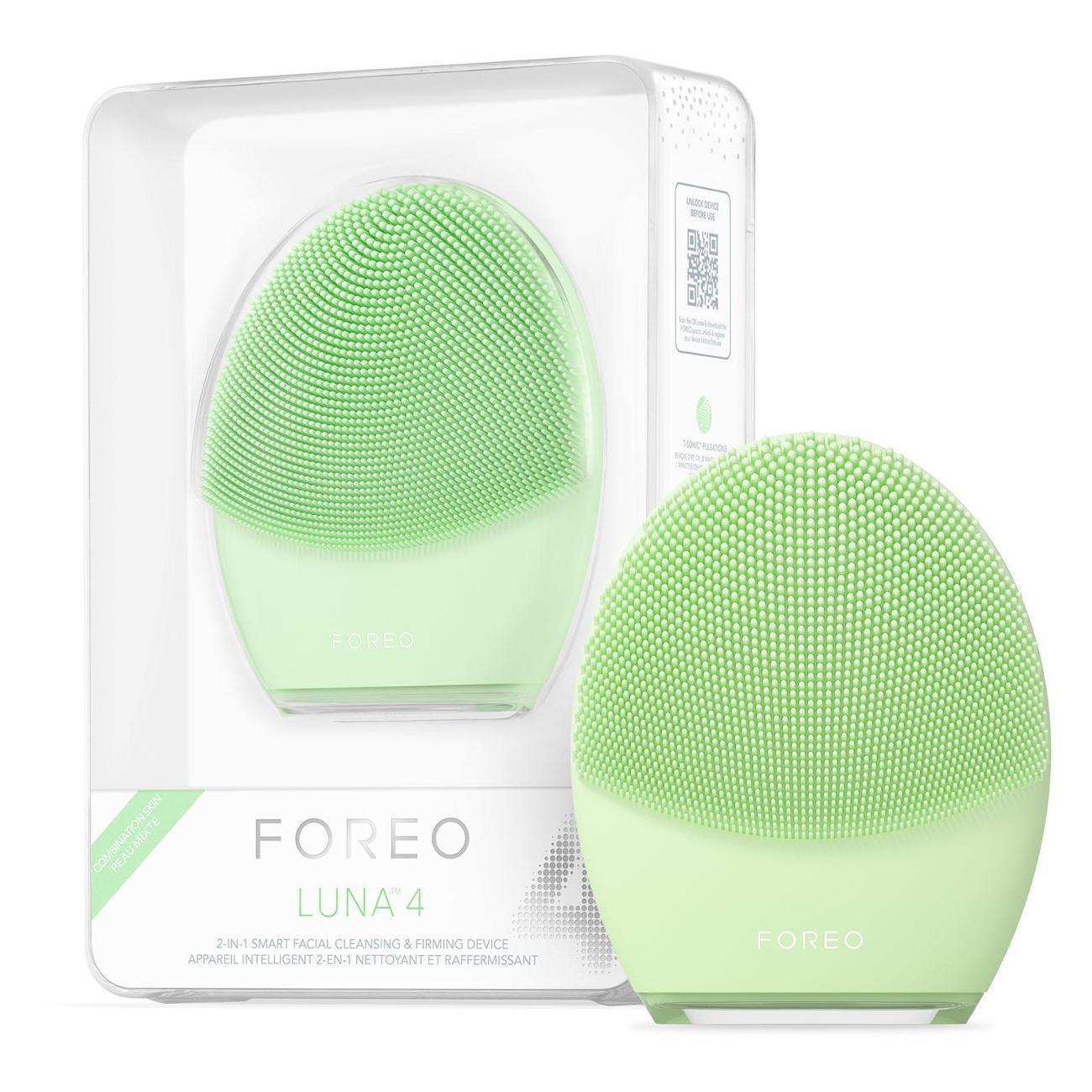 Изображение товара Ультразвуковая щетка для очищения кожи лица Foreo LUNA 4 зеленый