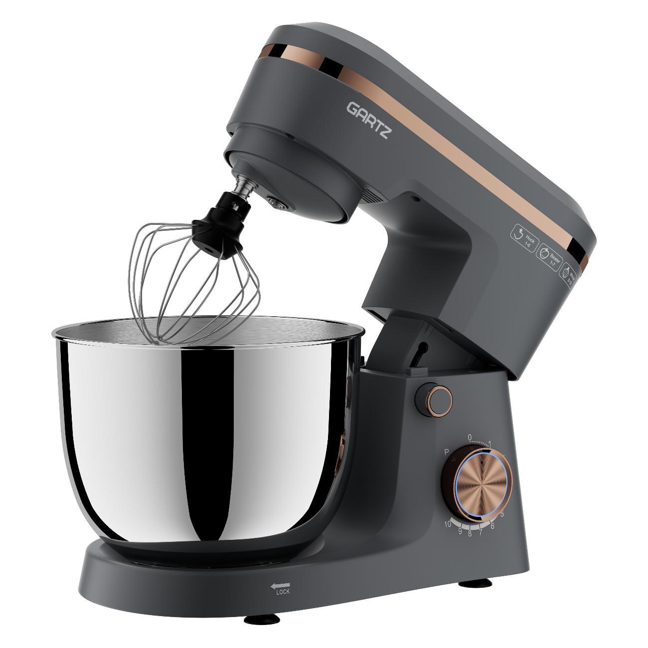 Изображение товара Миксер планетарный GARTZ MPR250V черный