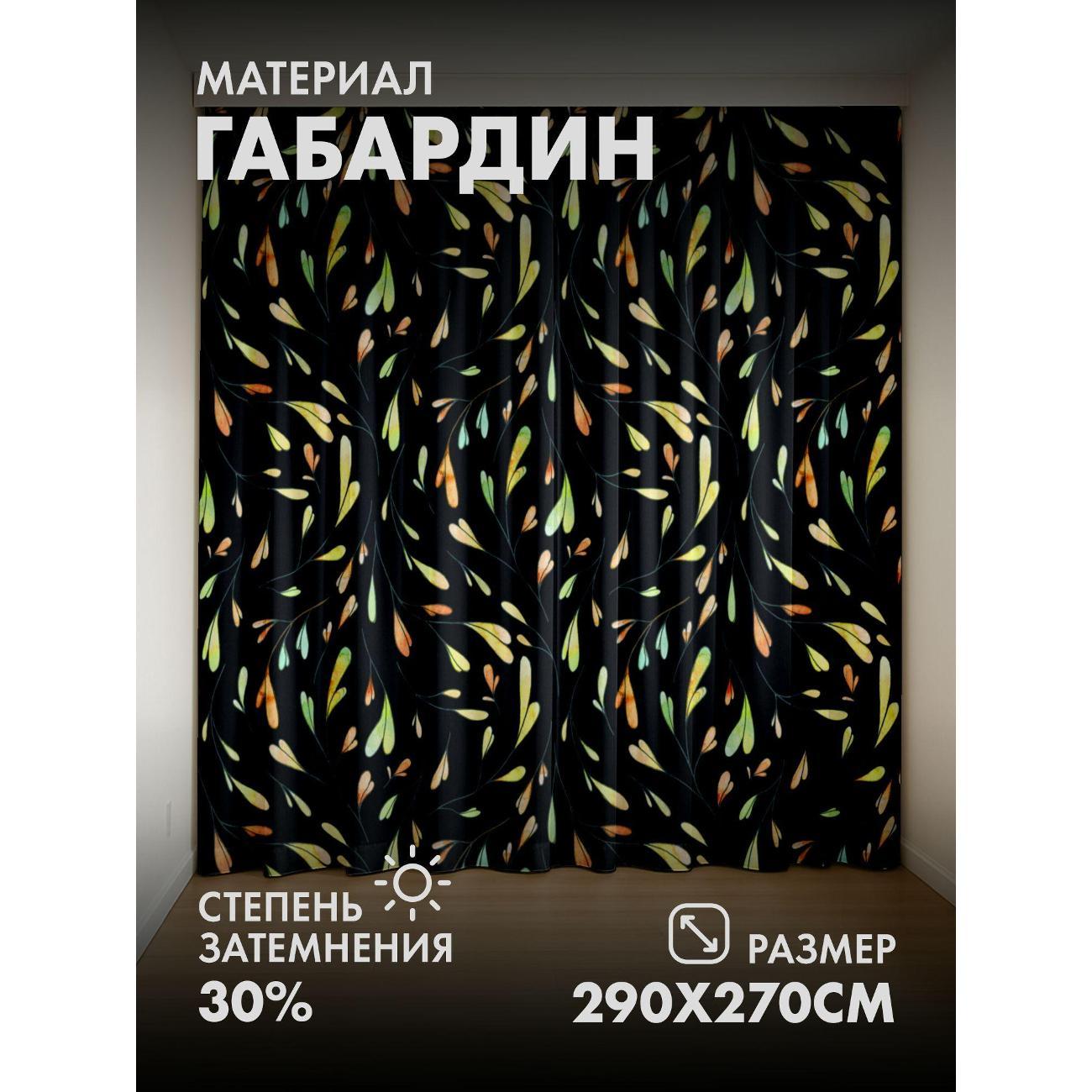 Изображение товара Фотошторы 365home Узор из разноцветных листьев FP388152011 Изображение товара Фотошторы 365home Узор из разноцветных листьев FP388152011