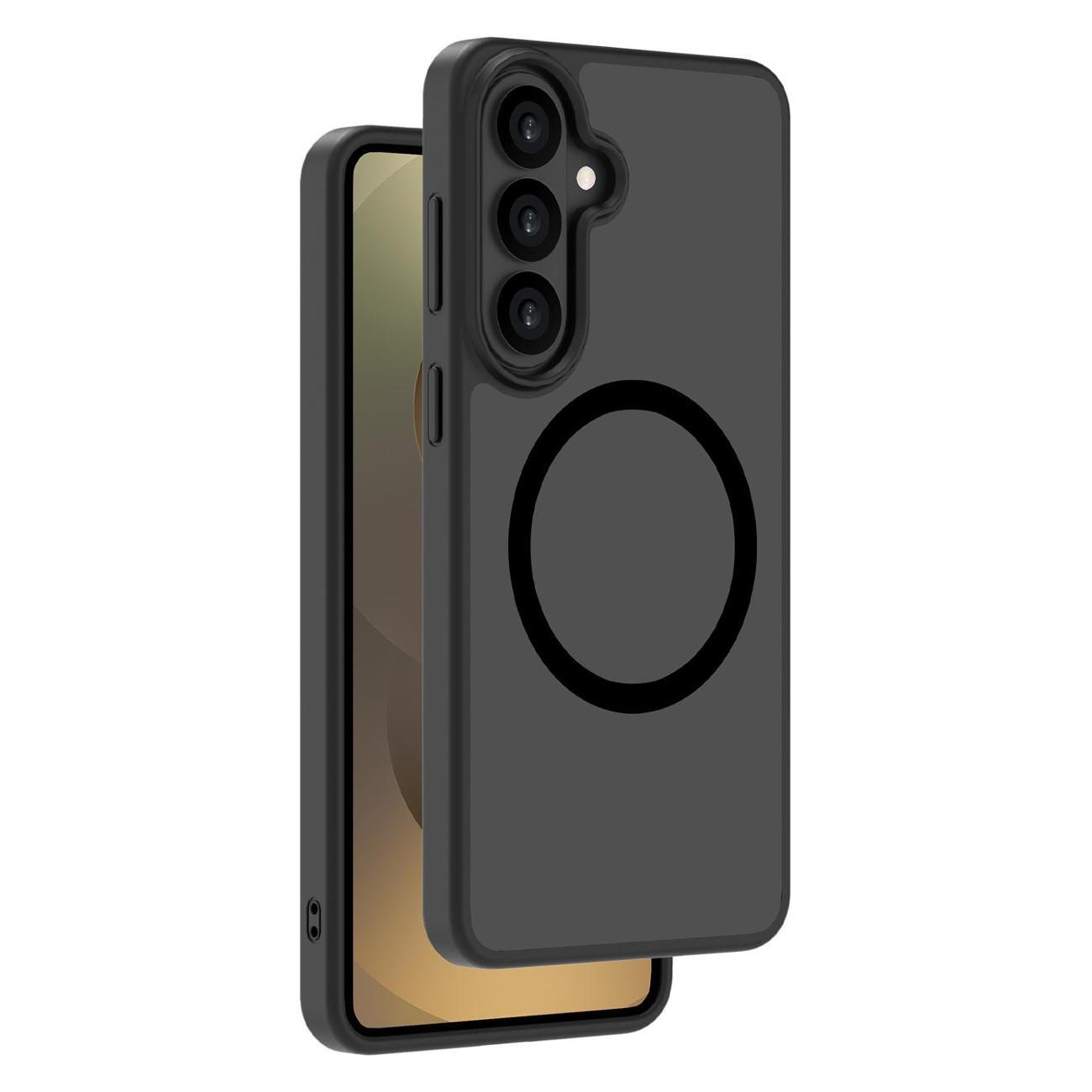 Изображение товара Чехол Deppa Silk Frost MagSafe для Samsung S26 Plus черный матовый