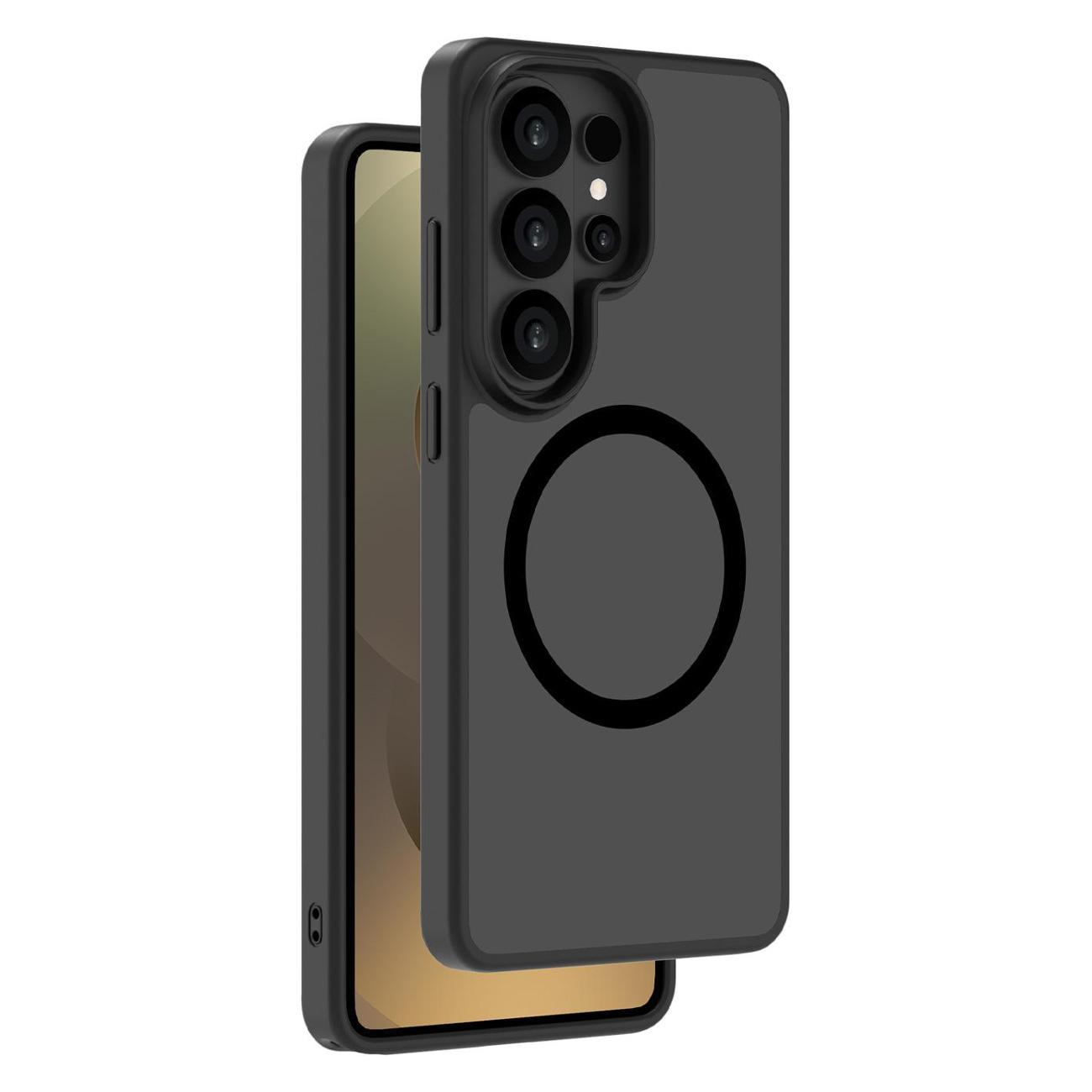 Изображение товара Чехол Deppa Silk Frost MagSafe для Samsung S26 Ultra черный матовый