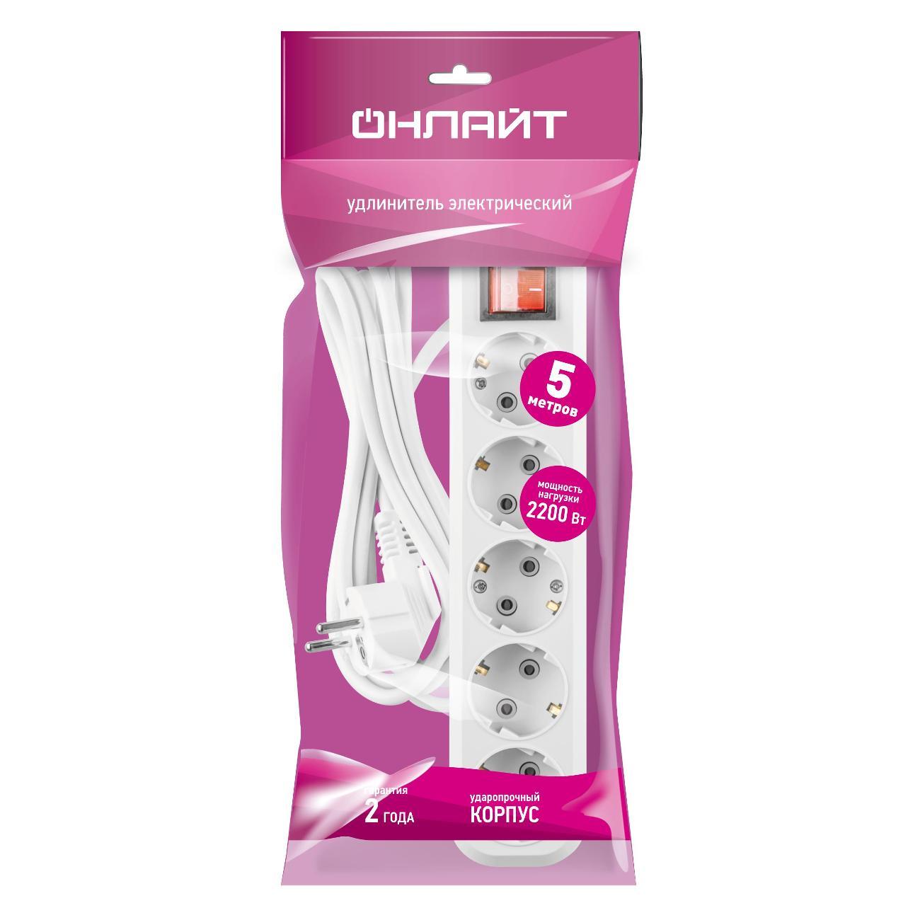 Изображение товара Удлинитель Онлайт 90 807 OPE-S-05-500-ESC-3x0.75 Изображение товара Удлинитель Онлайт 90 807 OPE-S-05-500-ESC-3x0.75