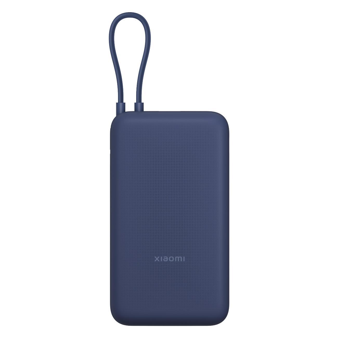 Изображение товара Портативный аккумулятор Xiaomi 33W Power Bank 20000mAh (Integrated Cable) Blue GL